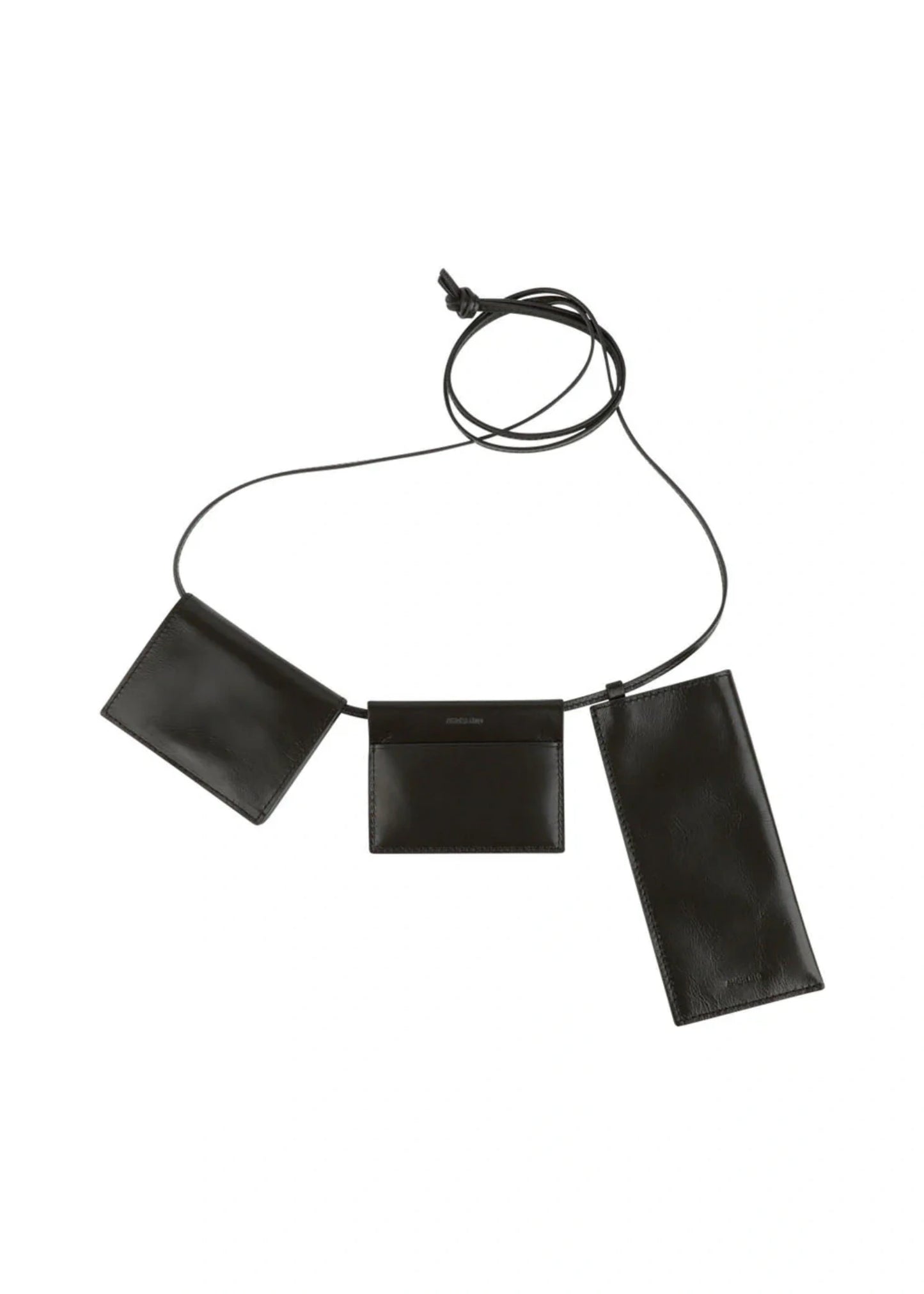Slim Leather Belt Bag