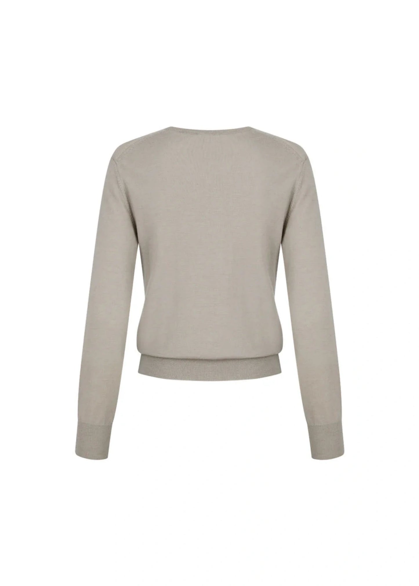 Wool V-neck Knit