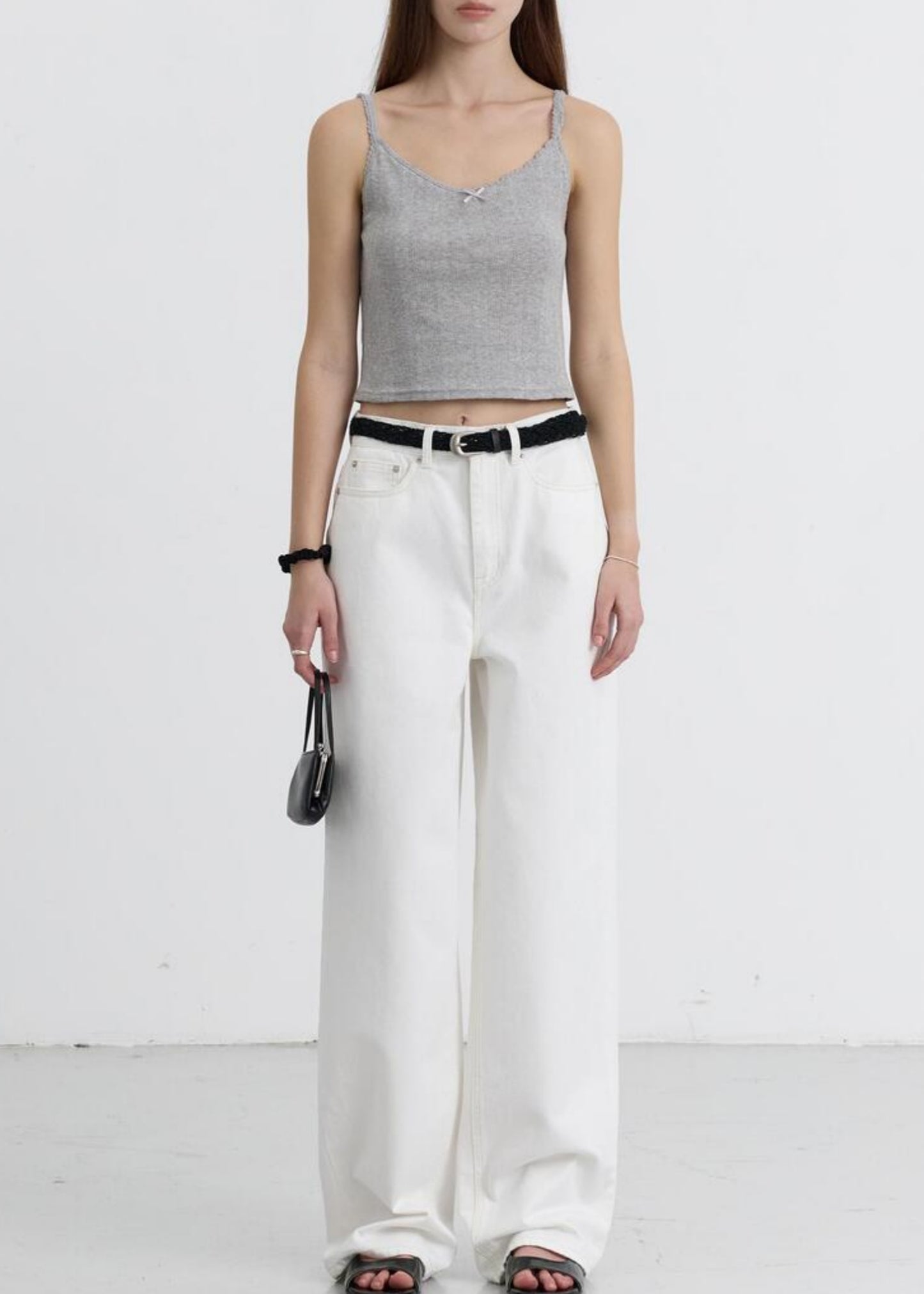 Pointelle Sleeveless Top