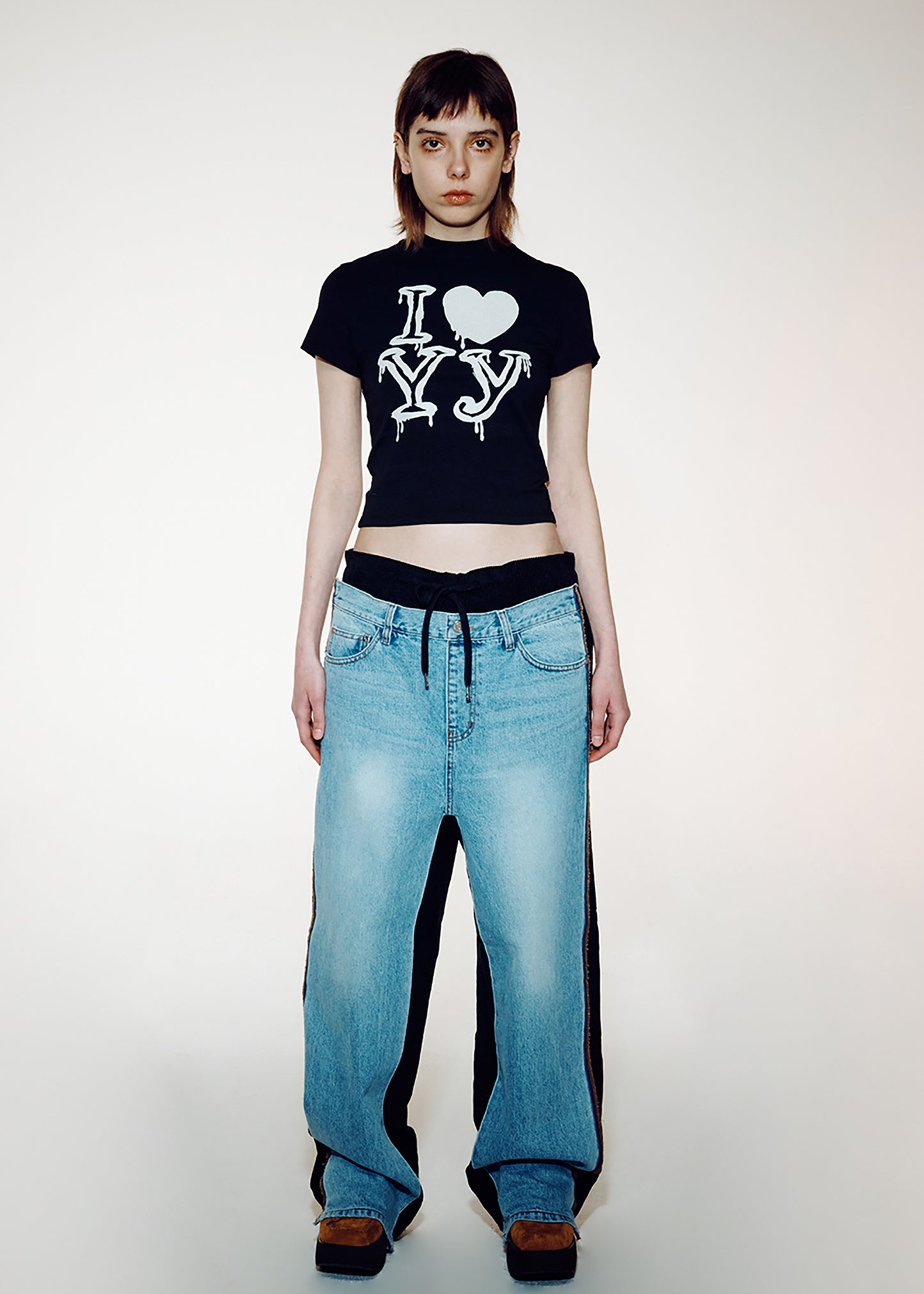 Front Jean Corduroy Pants