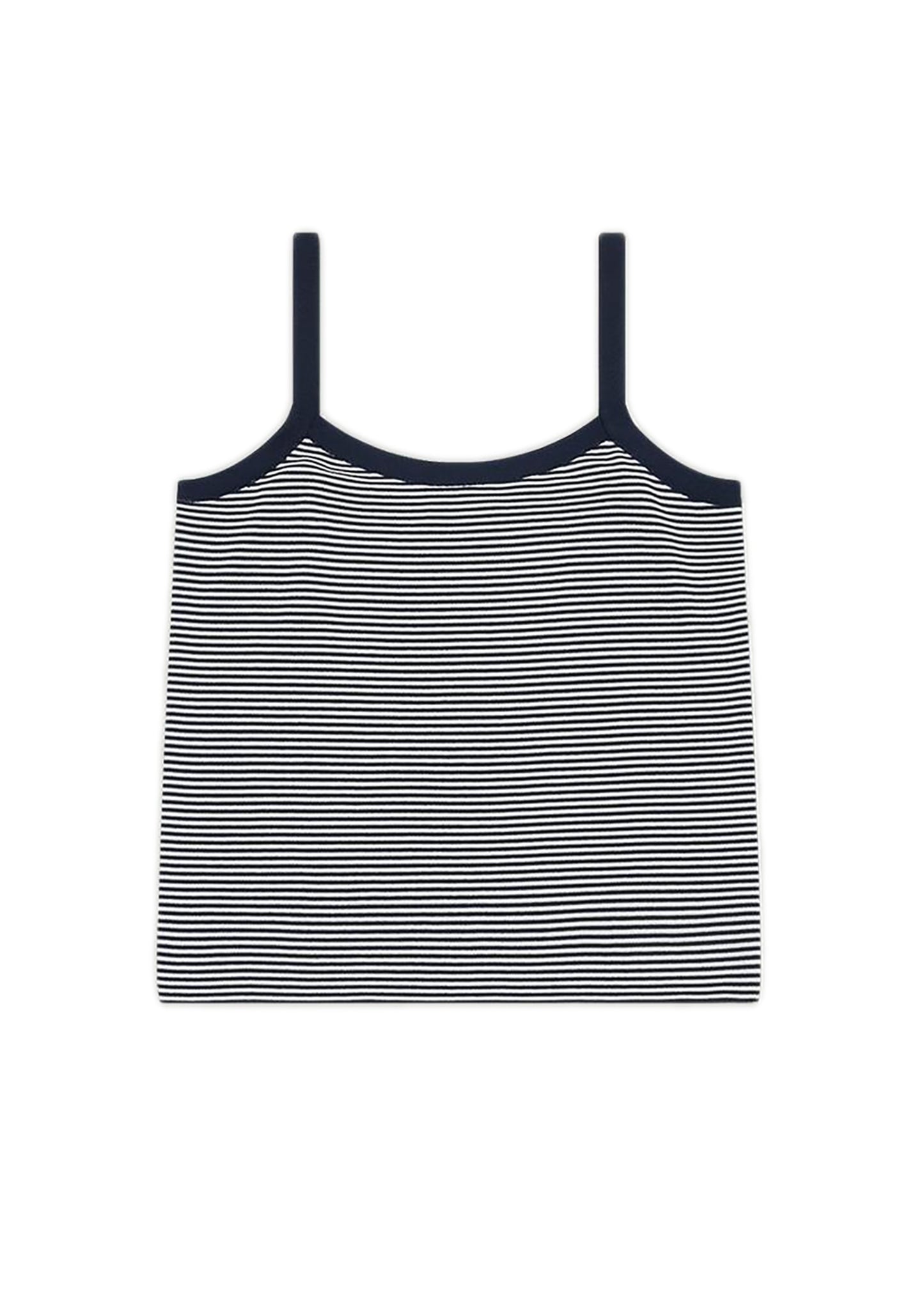 Button Point Sleeveless Knit Top