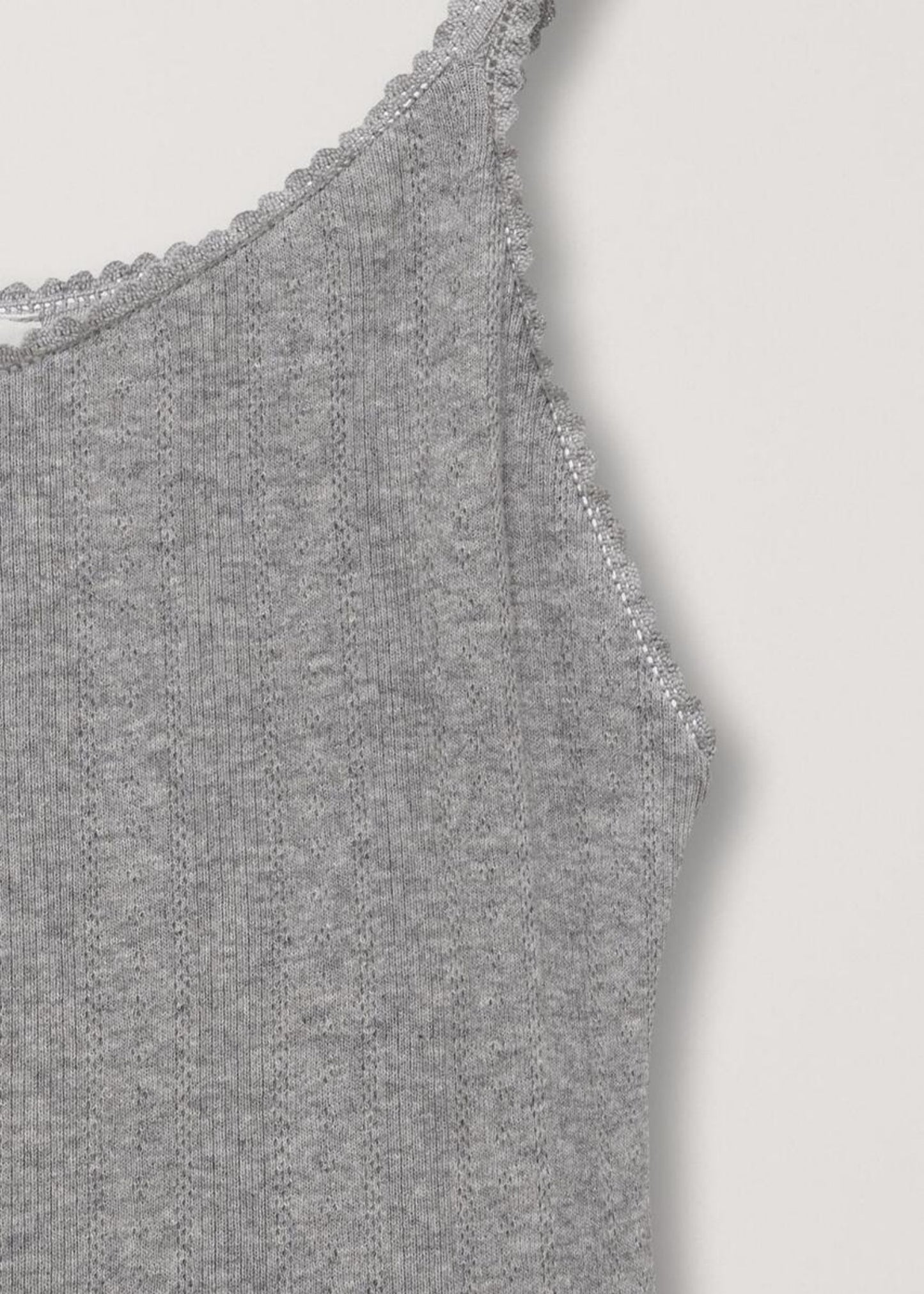 Pointelle Sleeveless Top