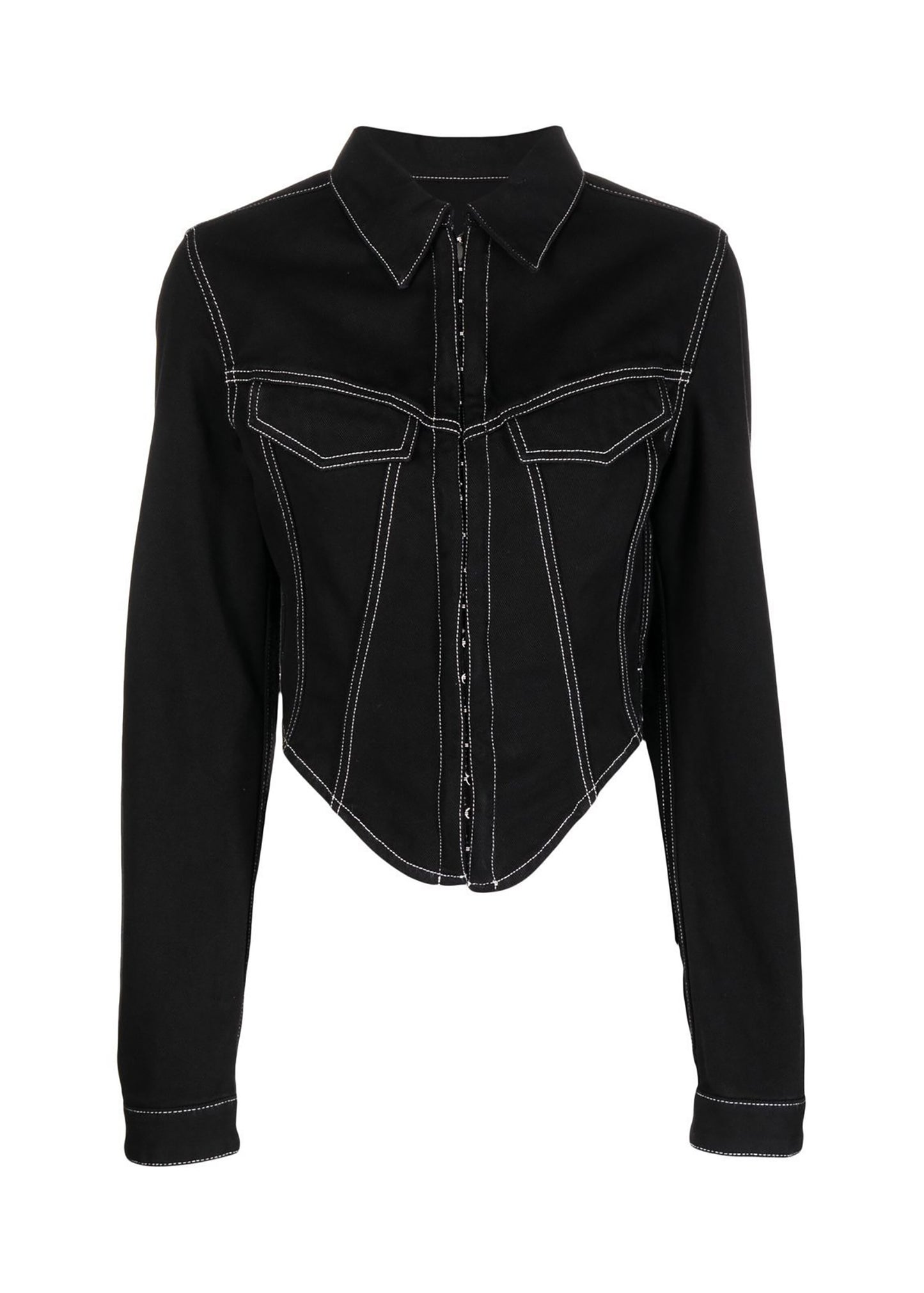 Denim Corset Jacket