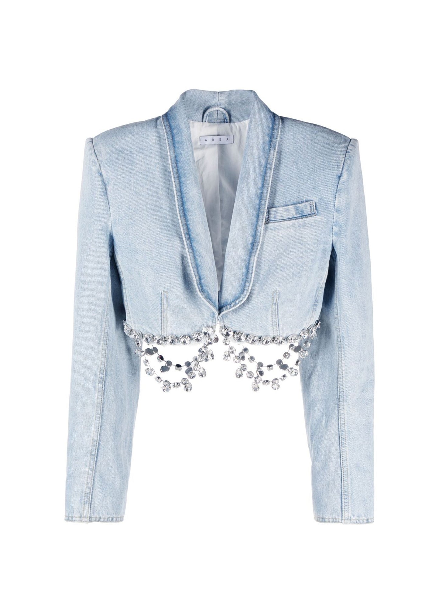 Draped Crystal DN Blazer - XS