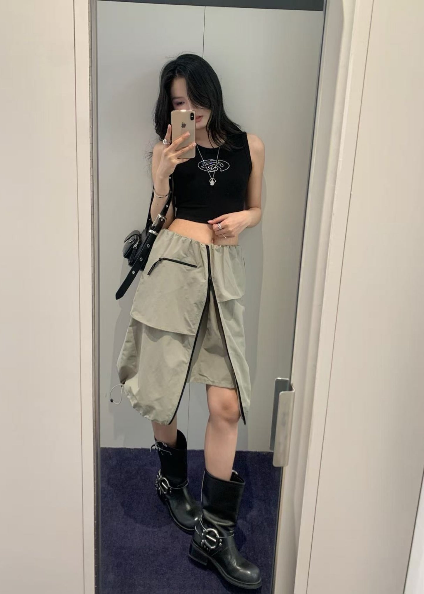 Parka Layered Skirt