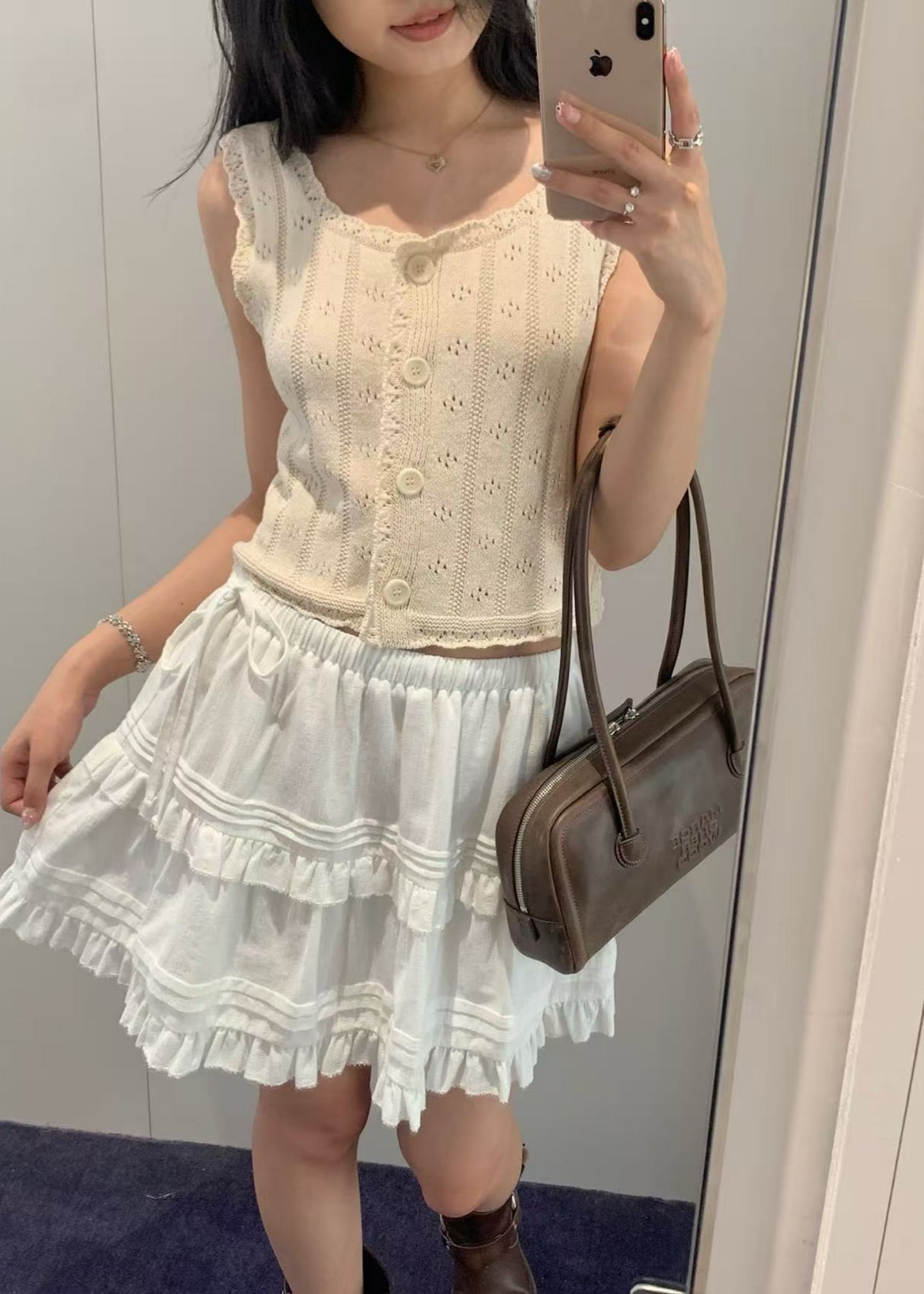 Bustier Knit Top