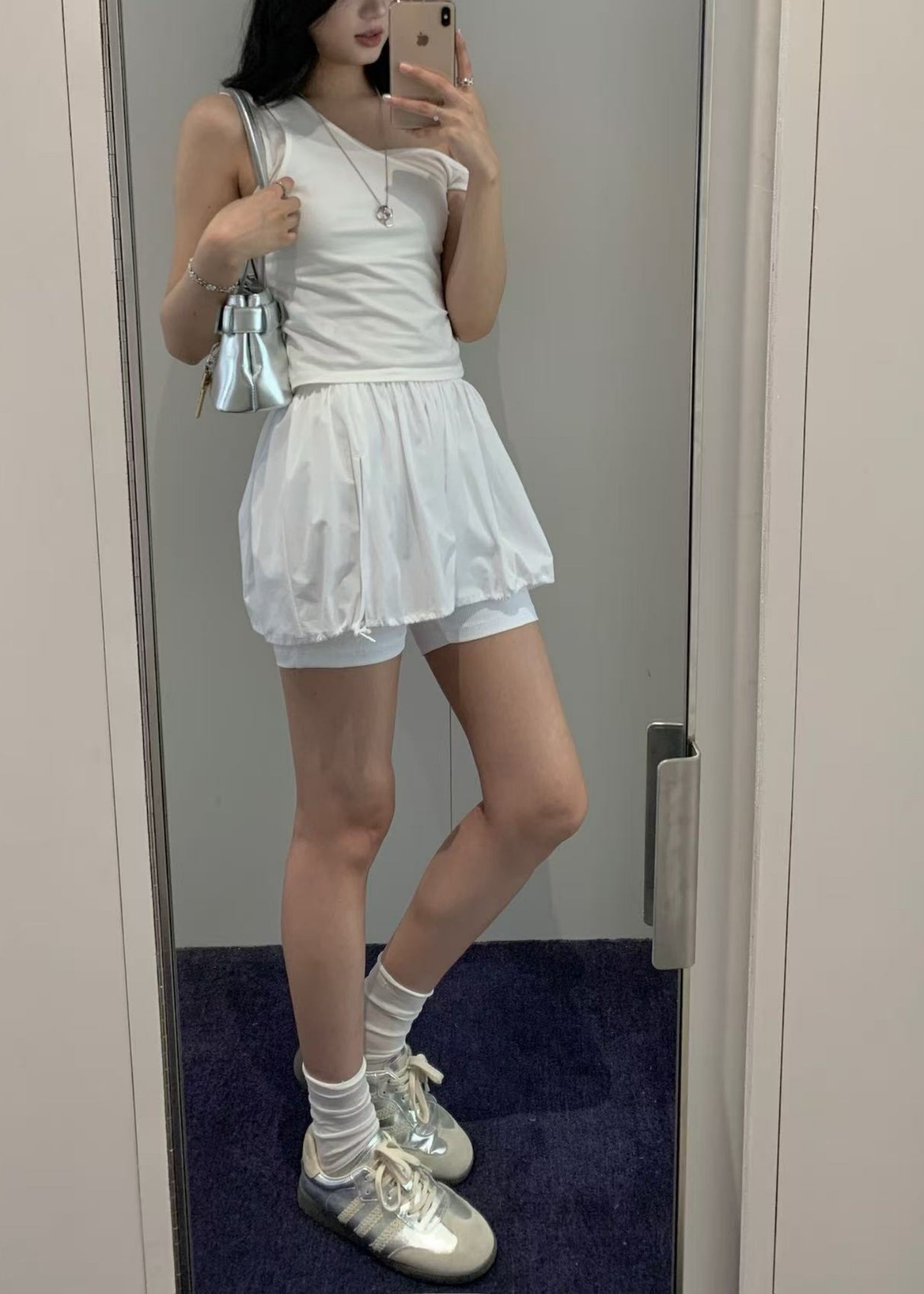 Puff Layered Shorts