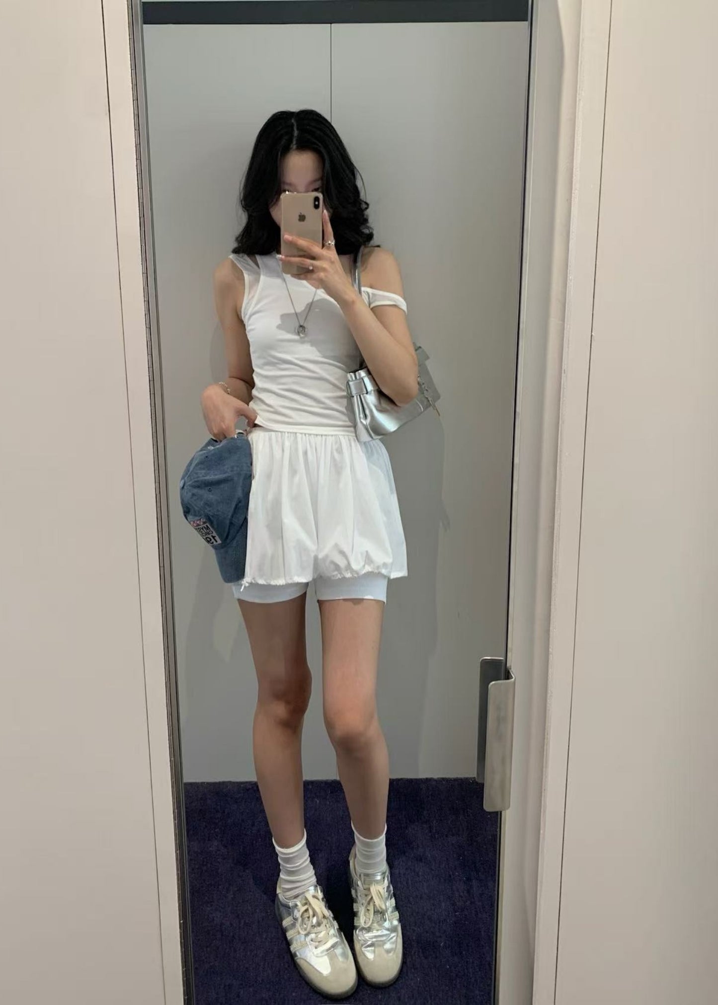 Puff Layered Shorts