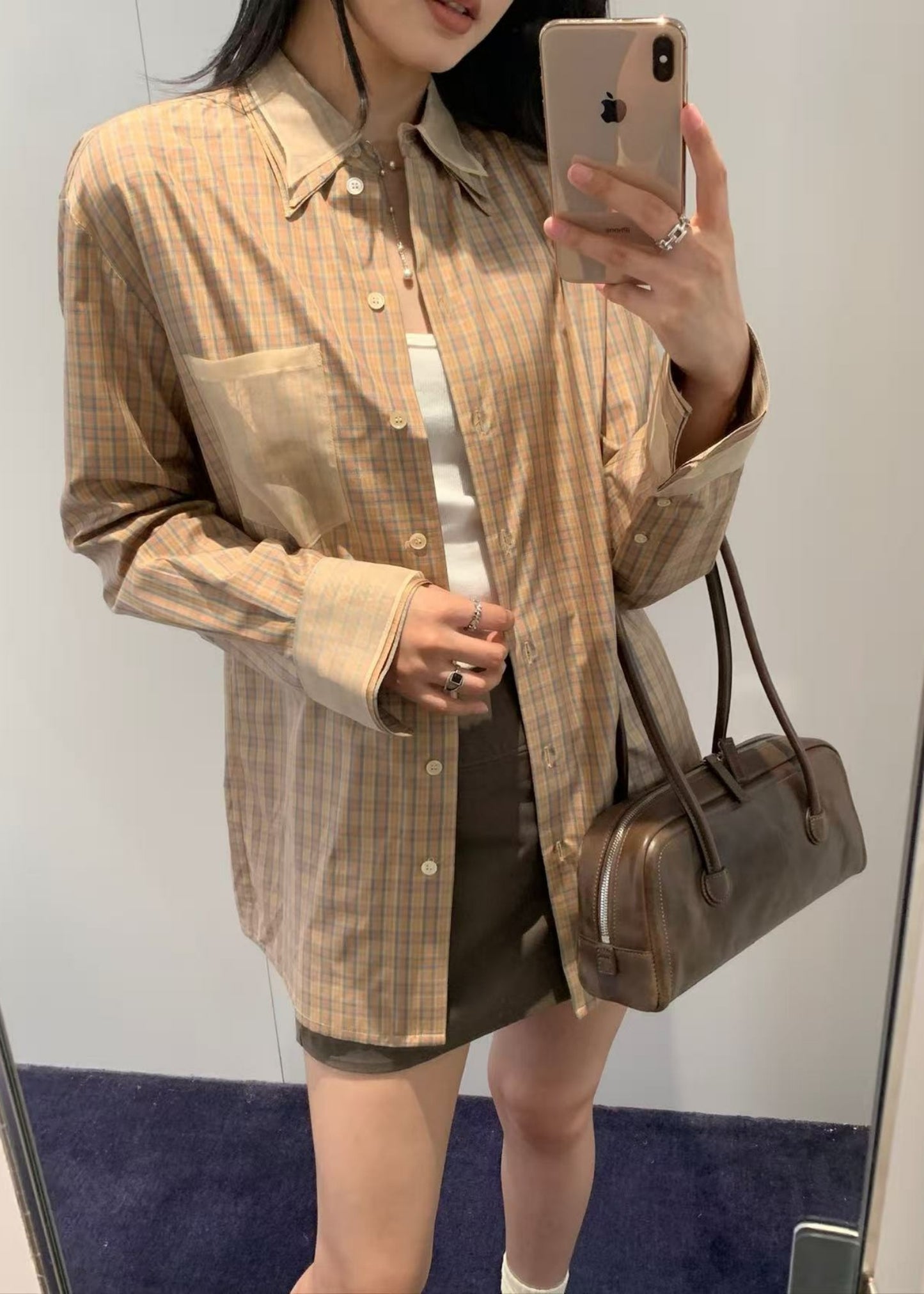 Organza Layerd Shirt