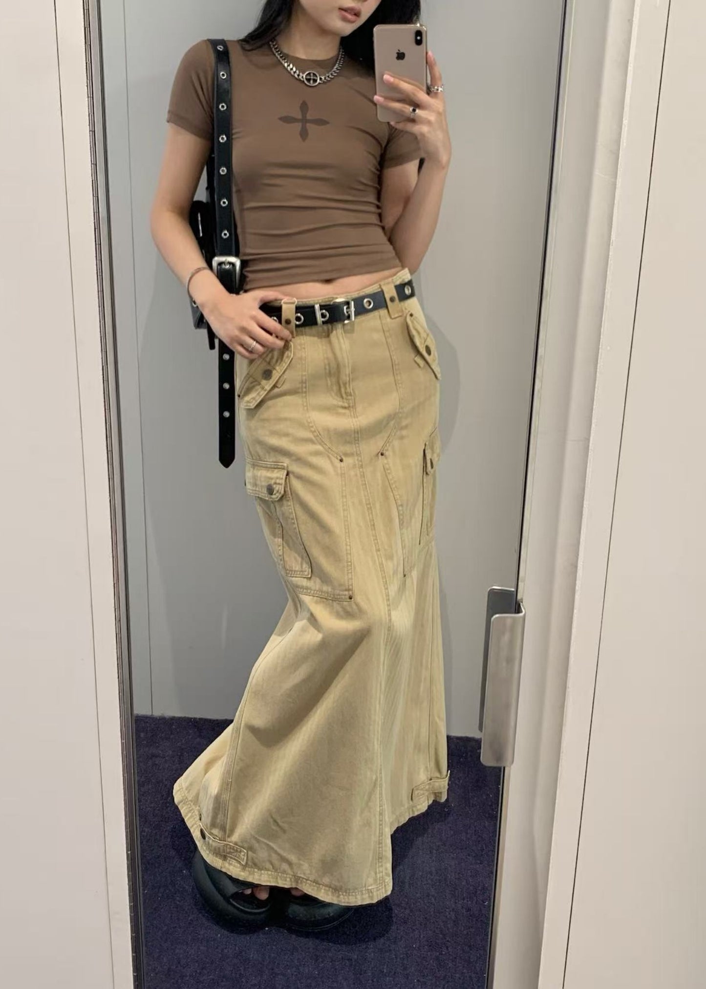 Ancient Myth Tarpan Workwear Long Skirt