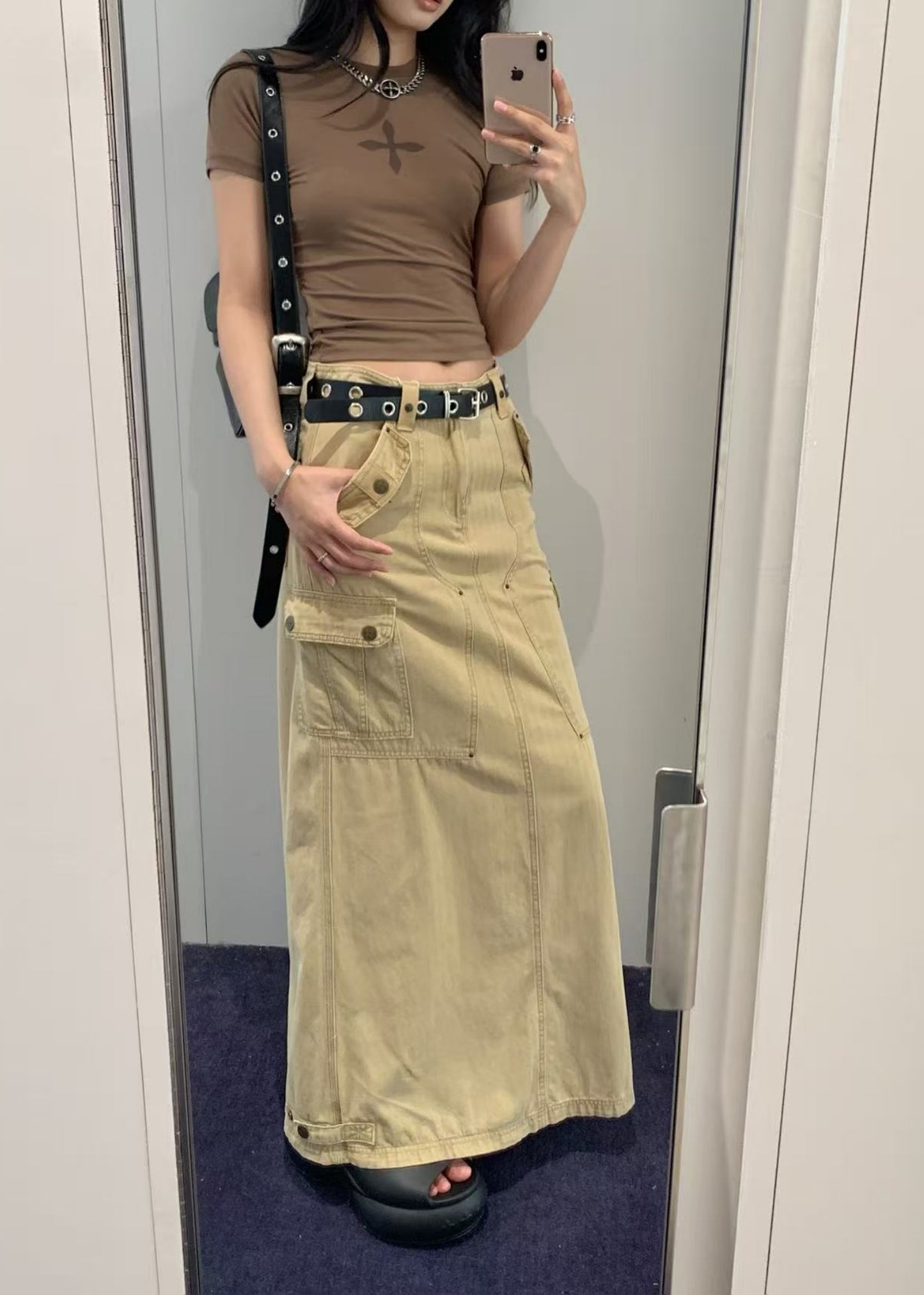 Ancient Myth Tarpan Workwear Long Skirt