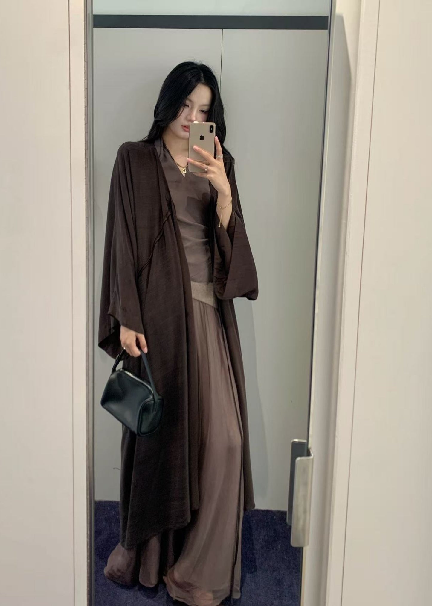 Tie-front Long Cardigan