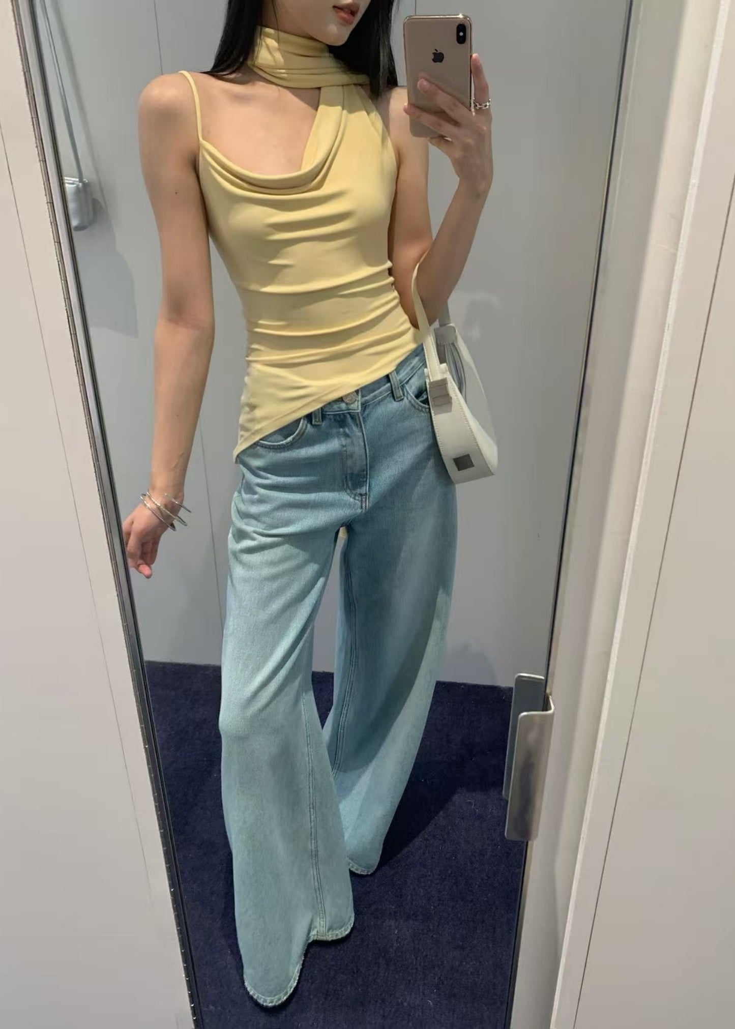 Asymmetrical Scarf Tank