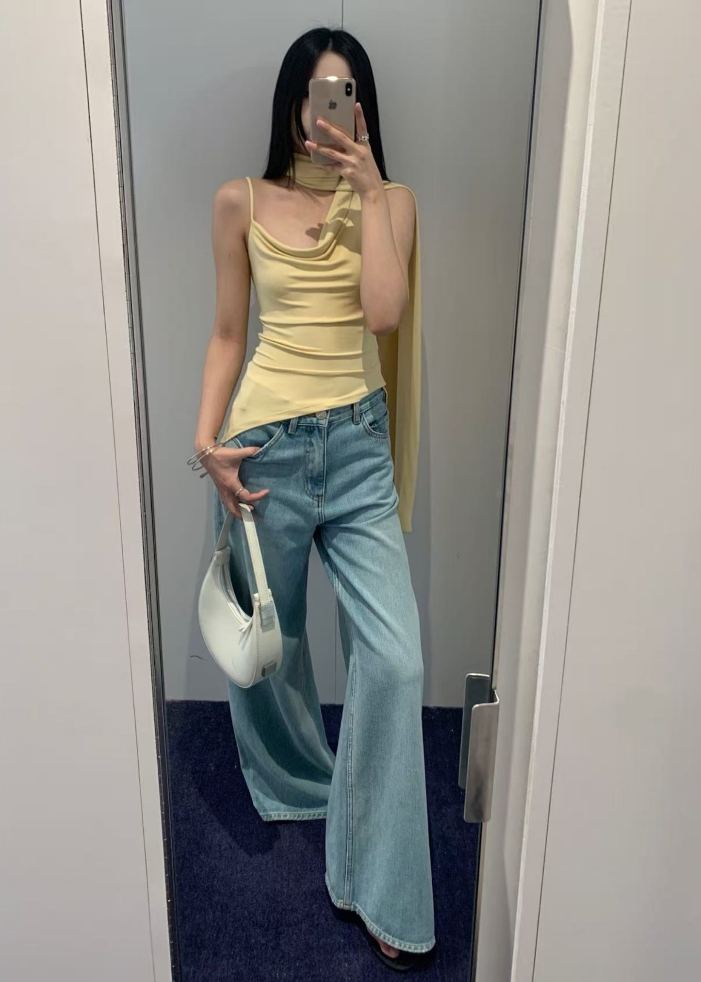 Asymmetrical Scarf Tank