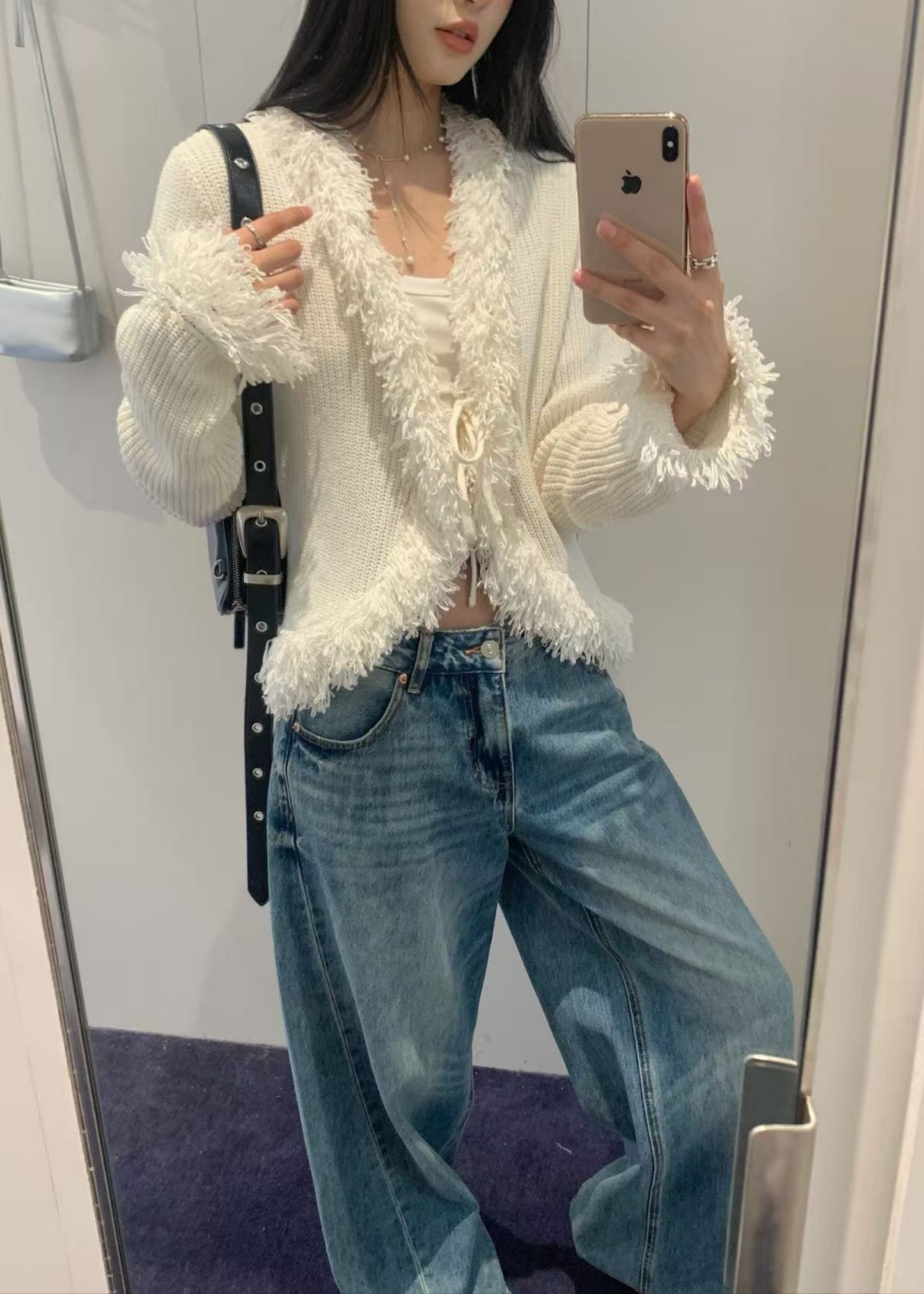 Mello Fringed Cardigan