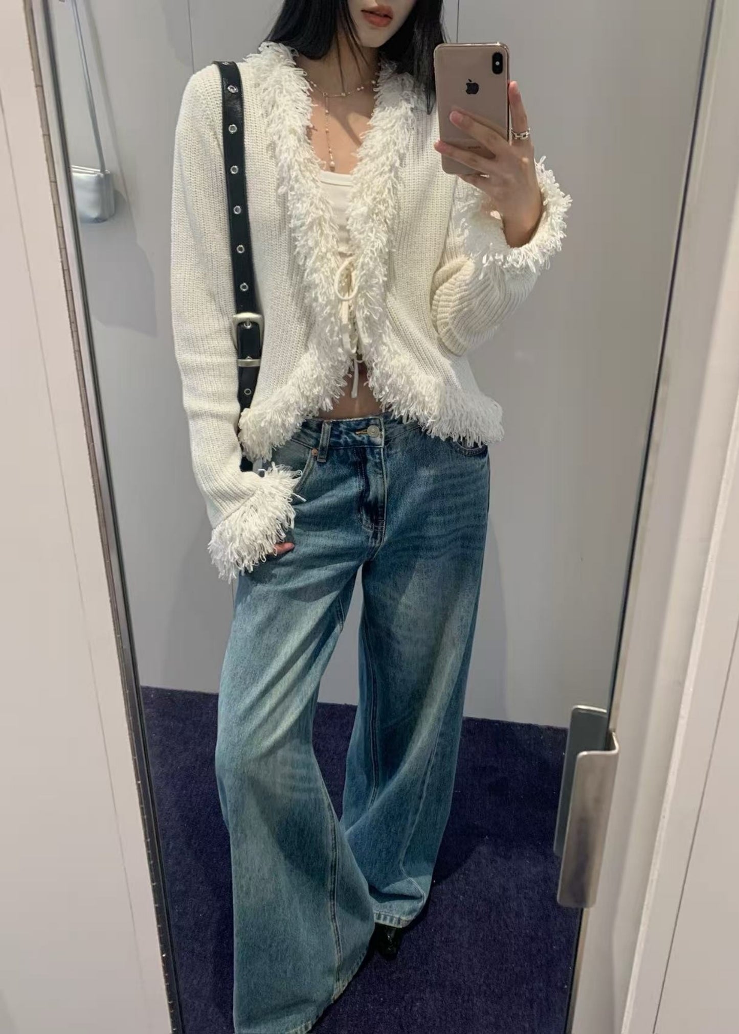 Mello Fringed Cardigan