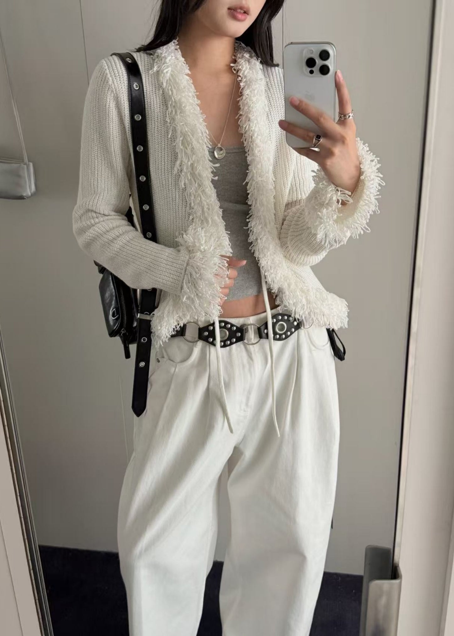 Mello Fringed Cardigan