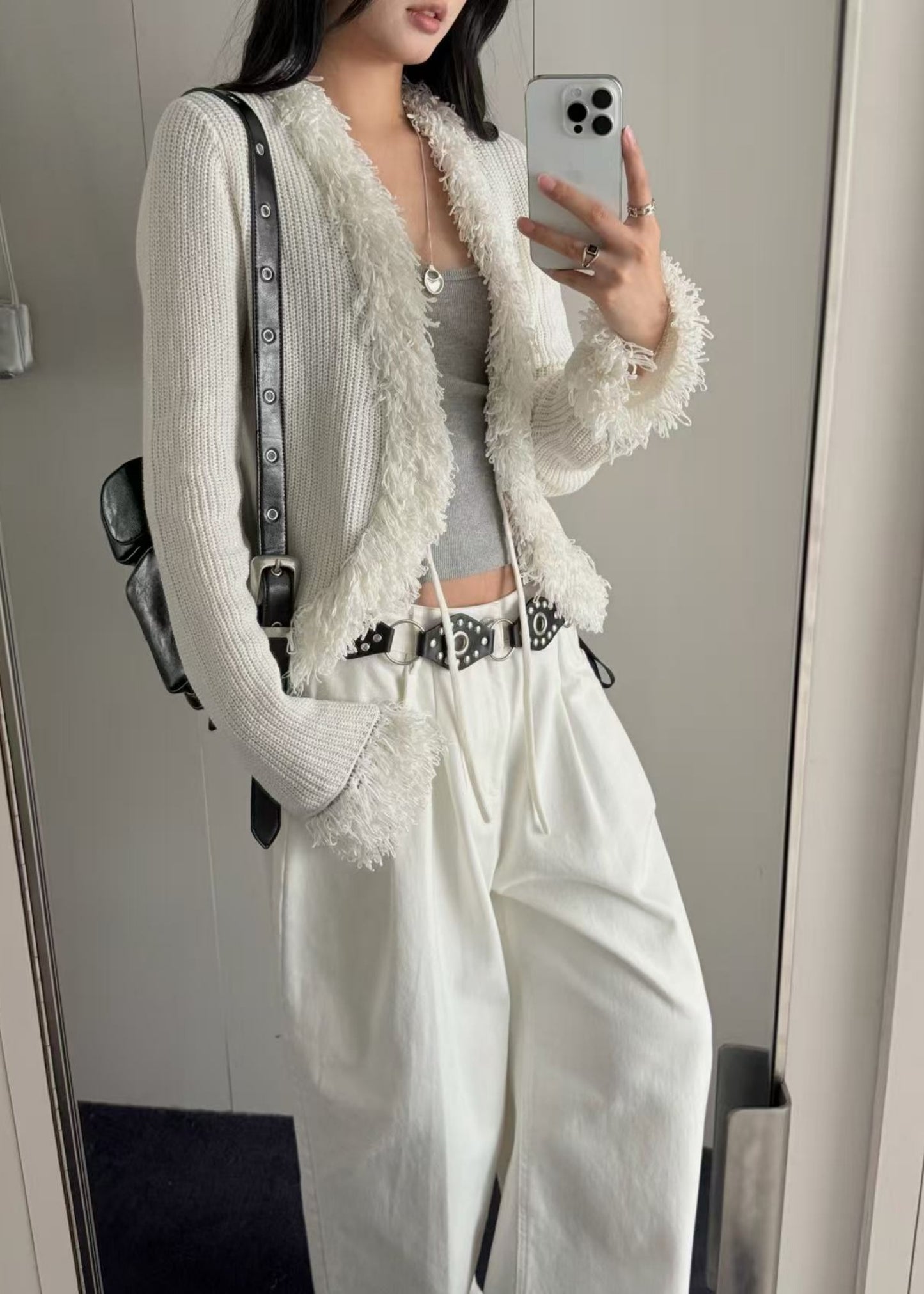 Mello Fringed Cardigan