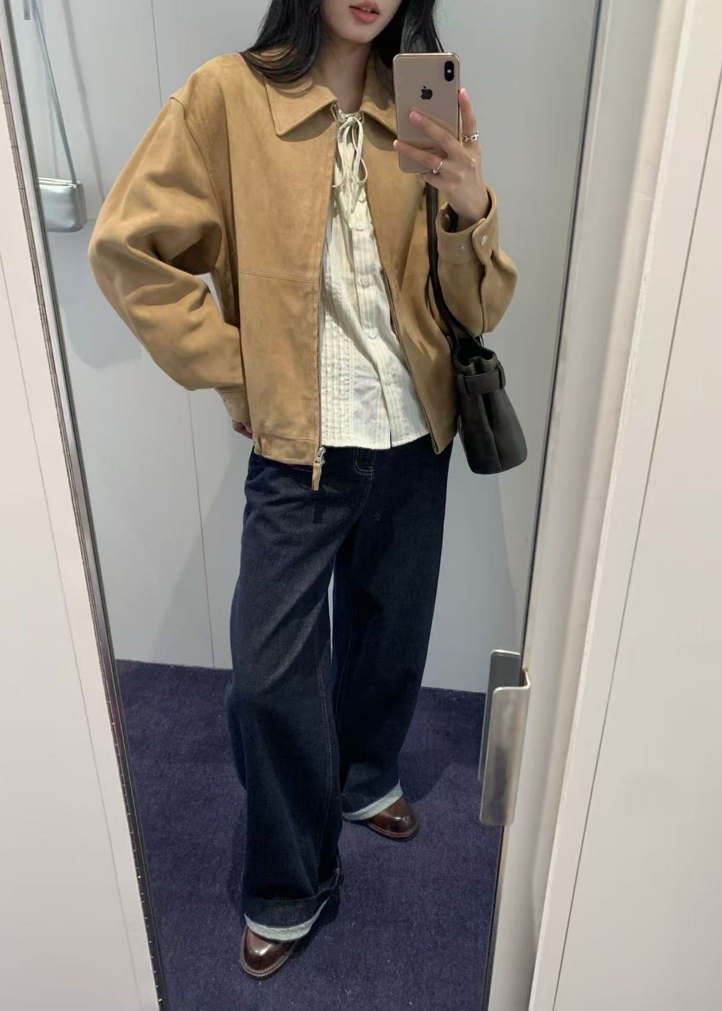 Unisex Suede Jacket
