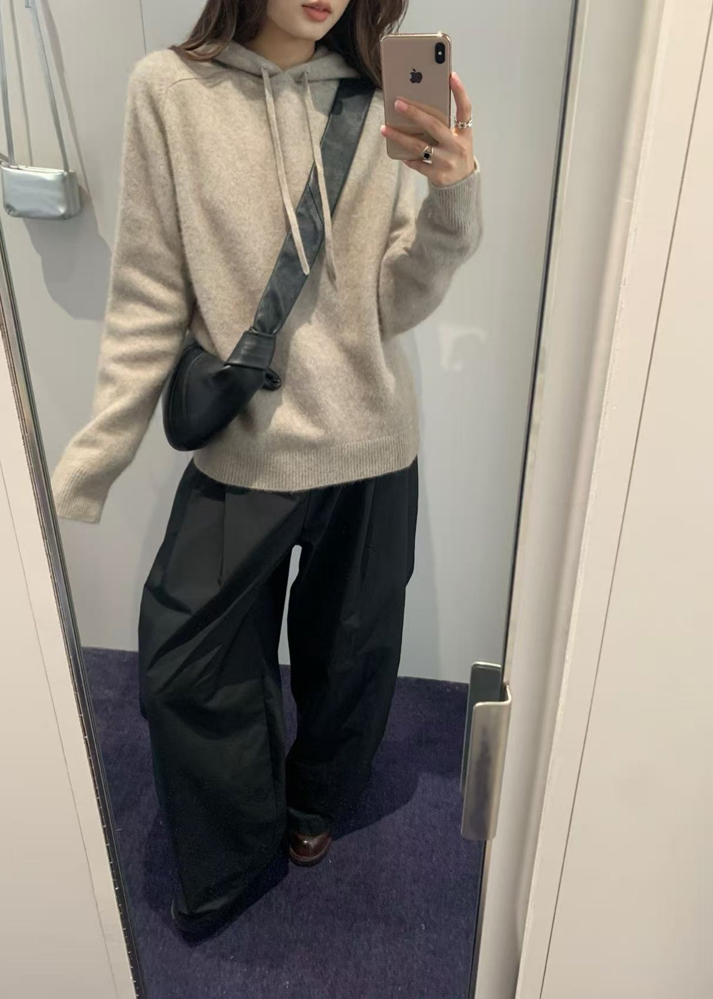 Racoon Hoodie Knit