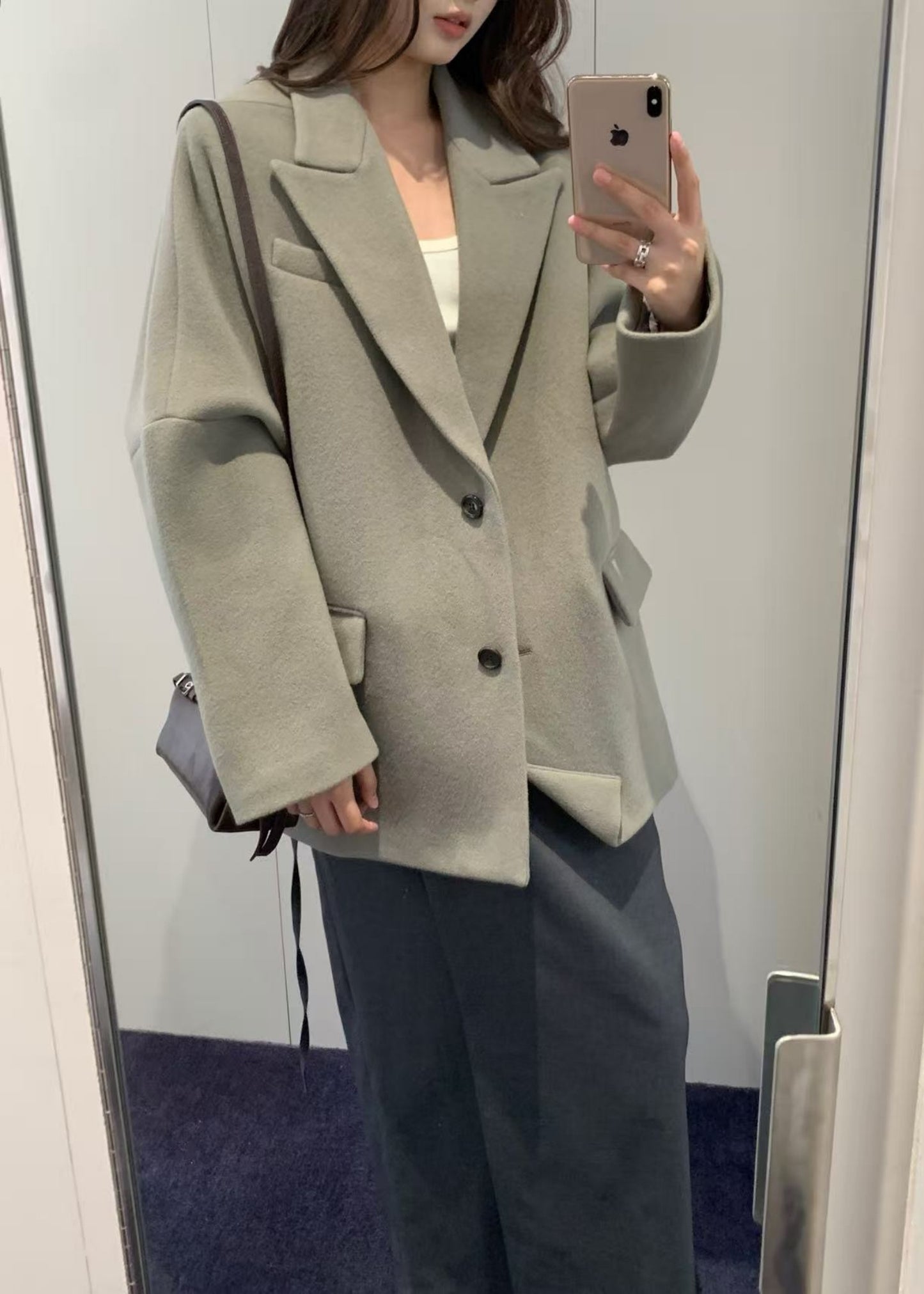 Oversized Single Jacket