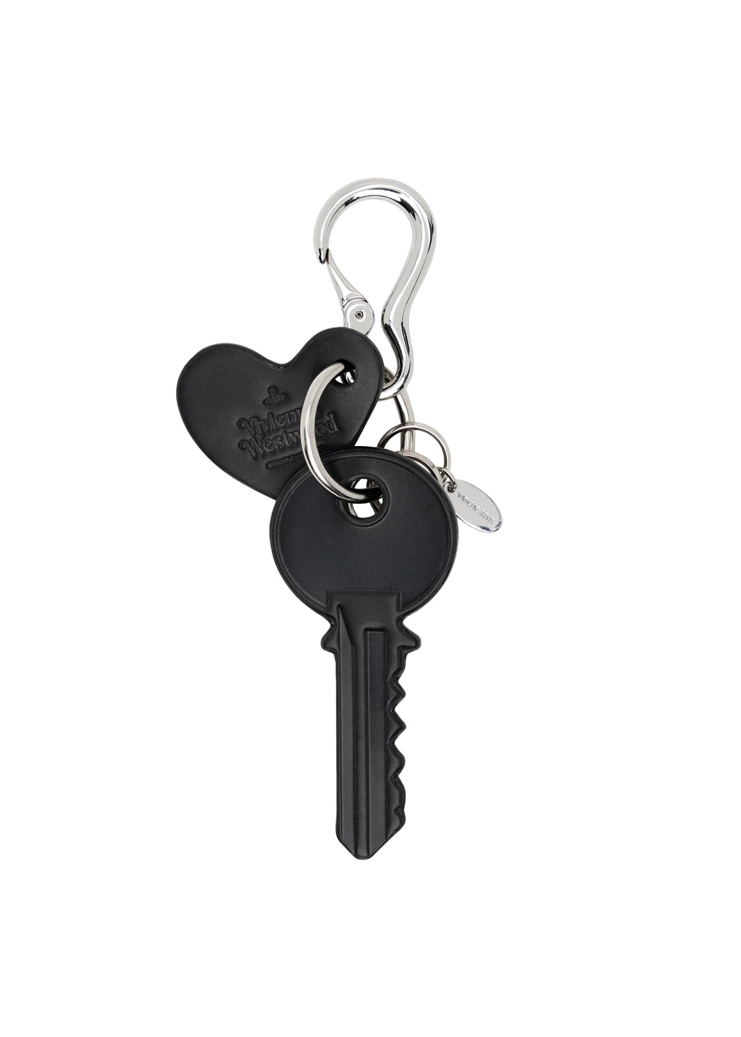 Key And Heart Keyring