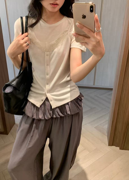 Slip Layered T-shirt
