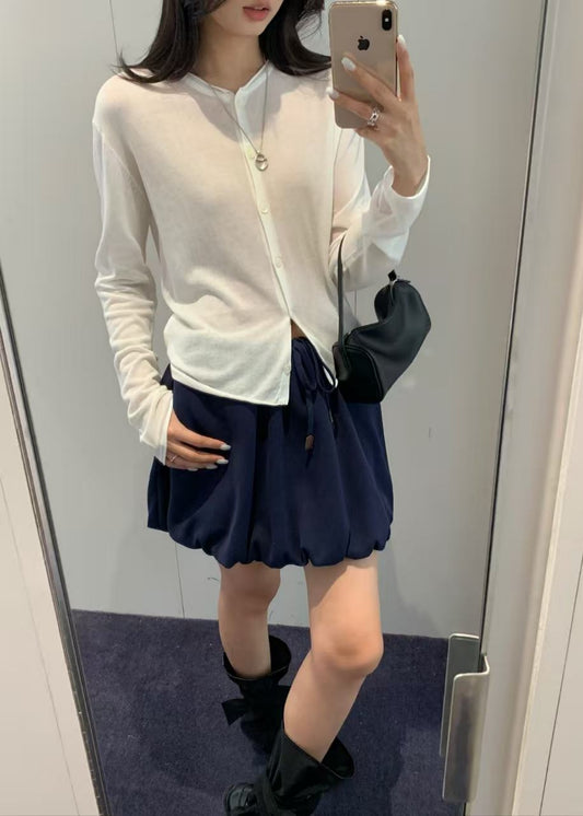 Summer Essential Crewneck Cardigan