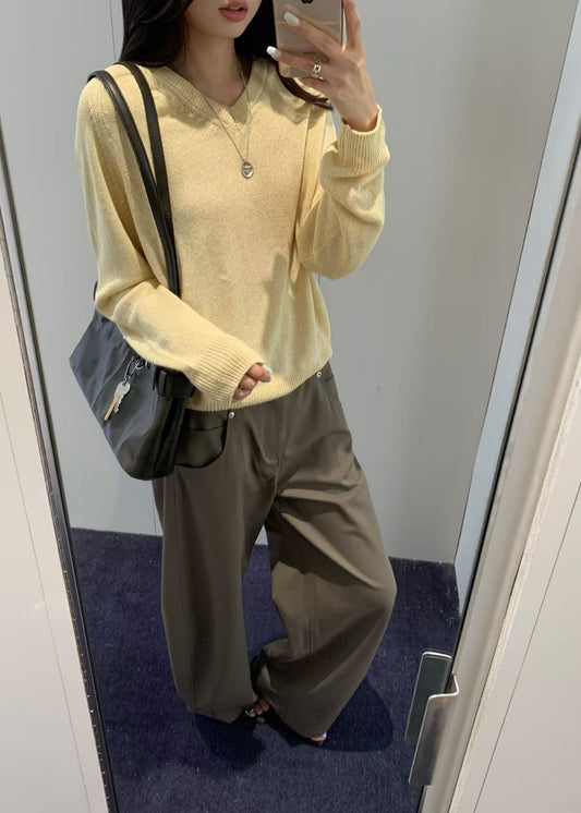 Unisex V-neck Sweater