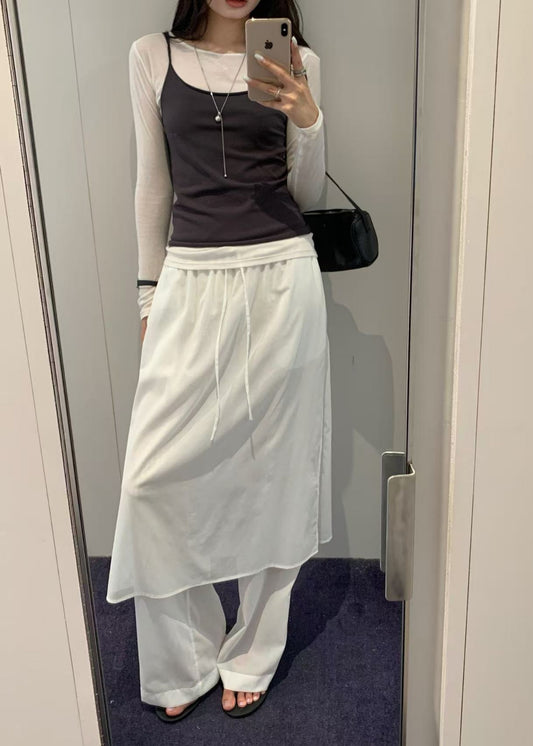 Sheer Layered Pants
