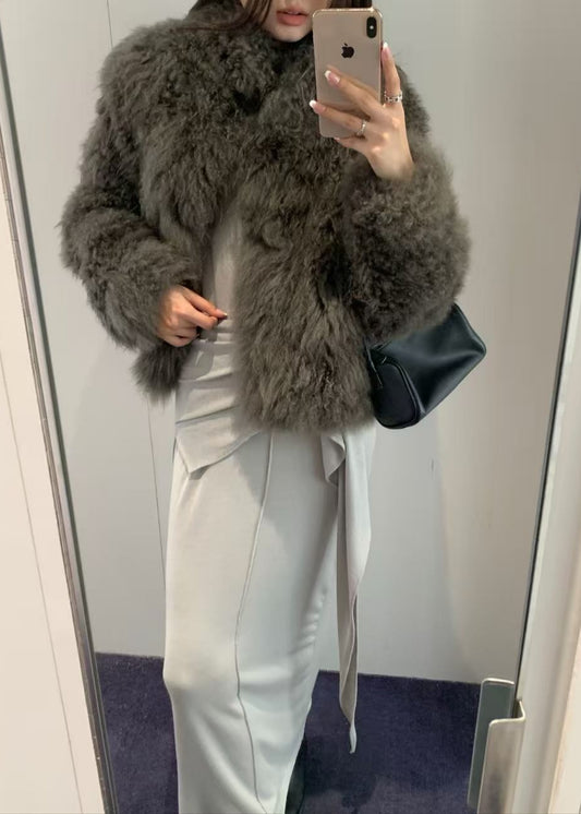 Curled Goat Jacket