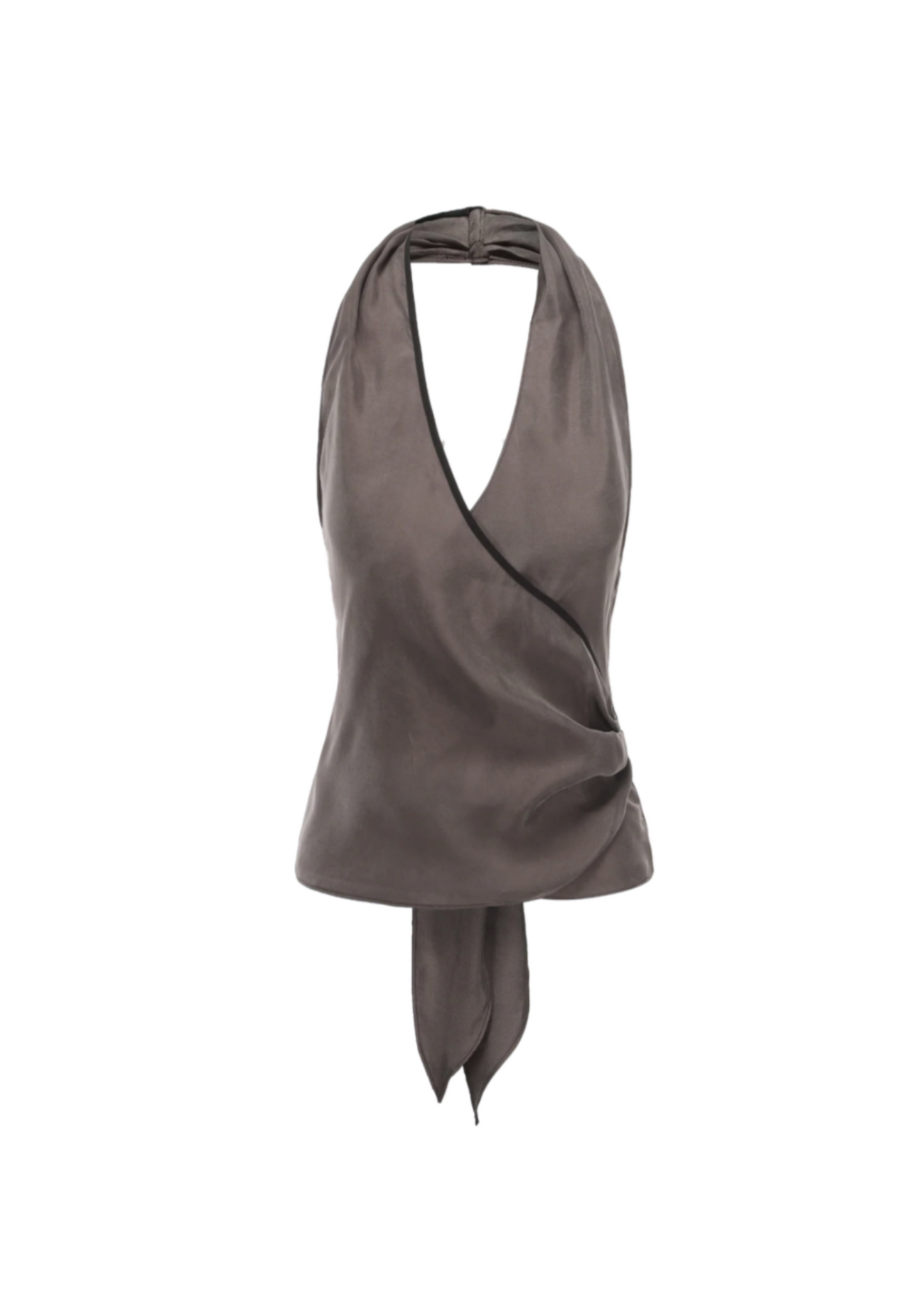 Cross-Tie Halter Tank Top