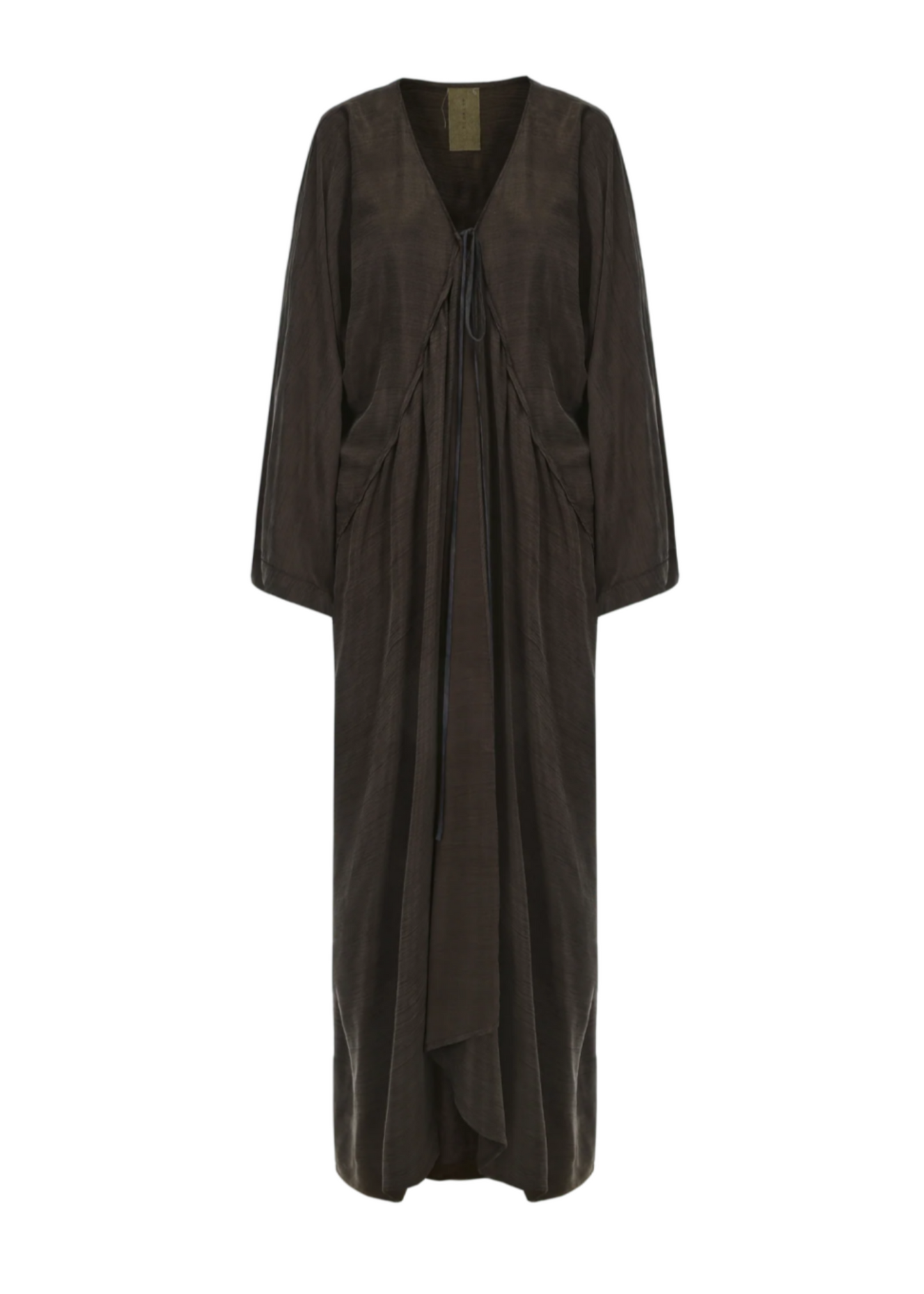 Tie-front Long Cardigan