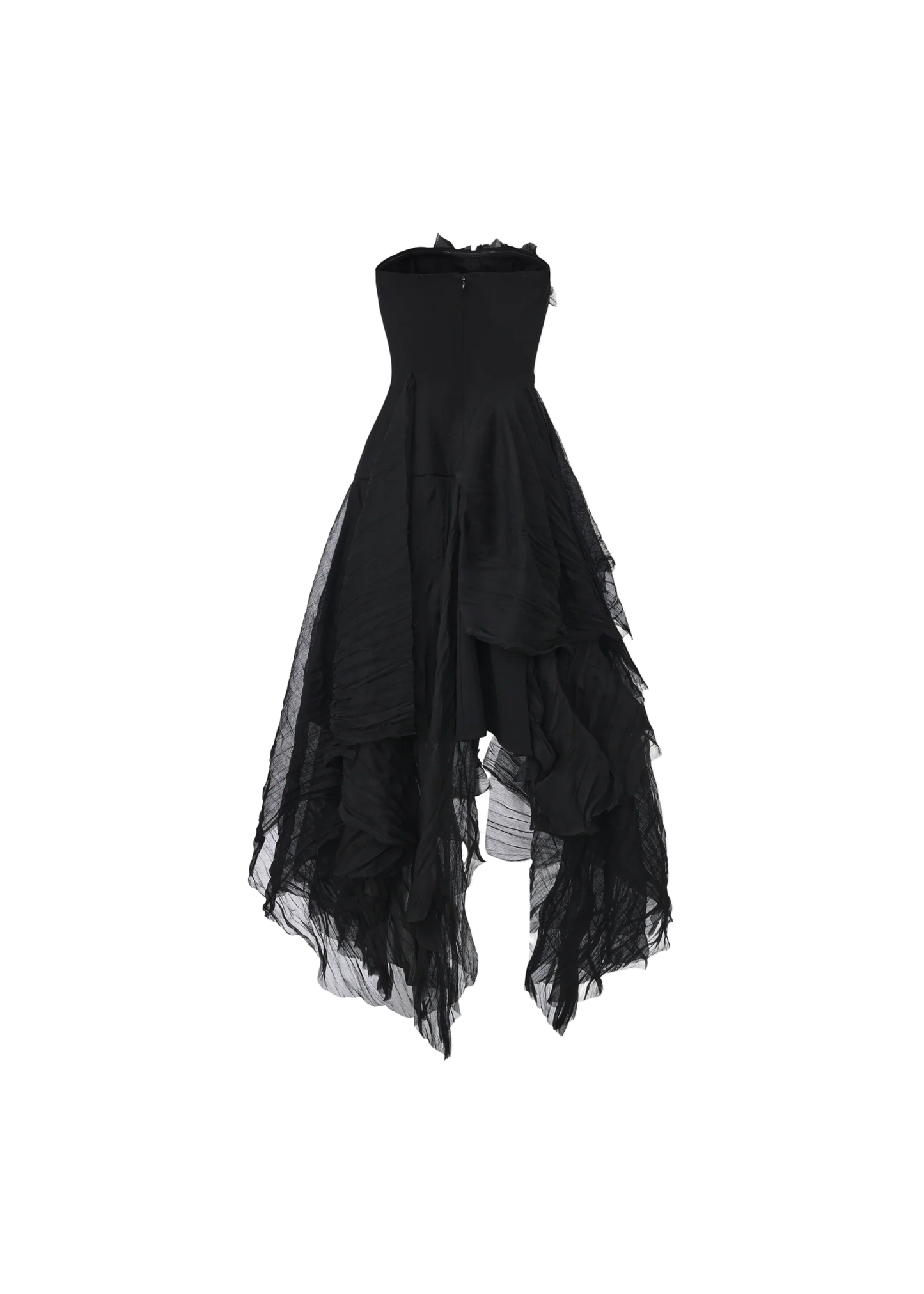 Smocked Strapless Dress