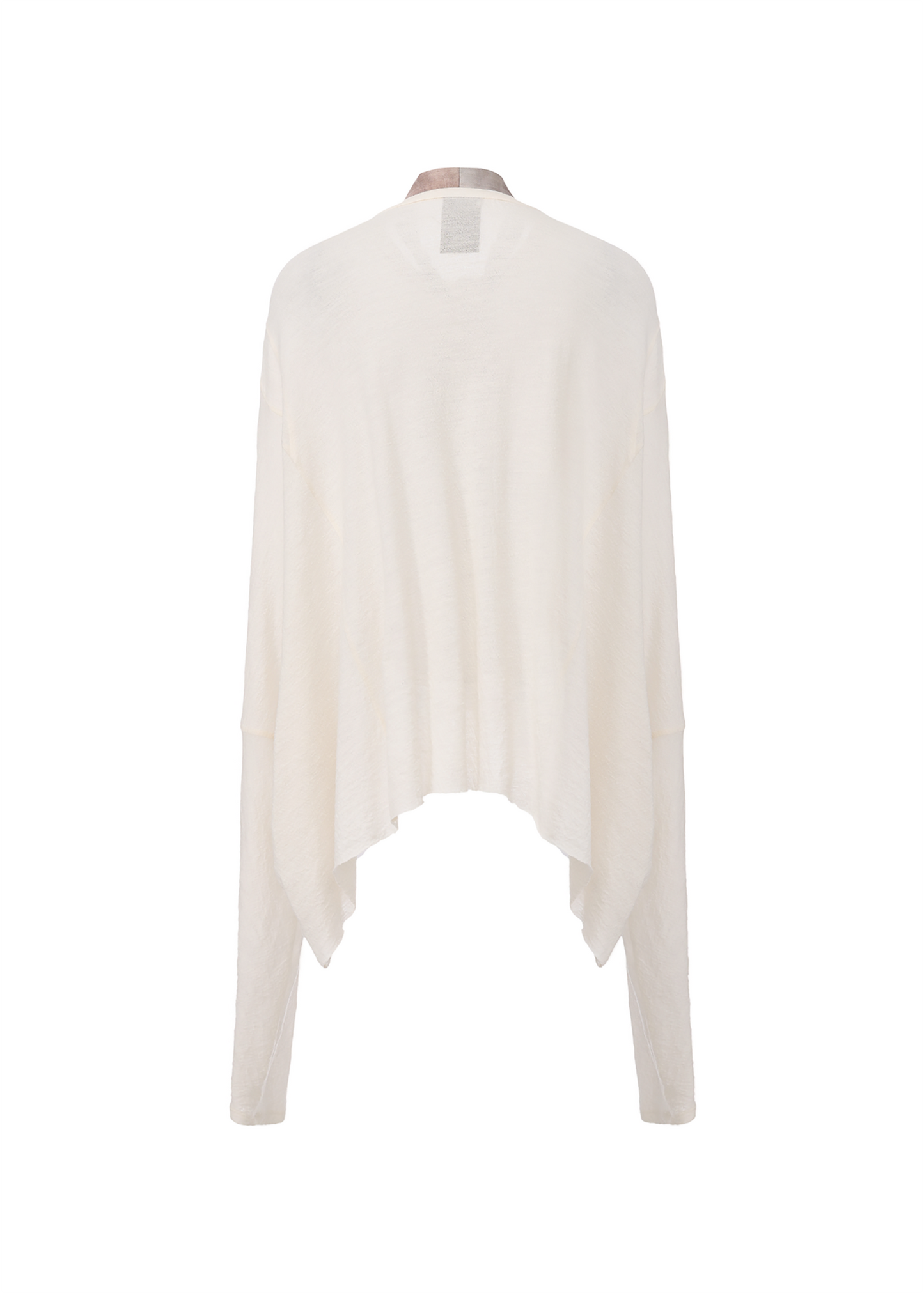 Detachable Ribbon Crew Neck Top