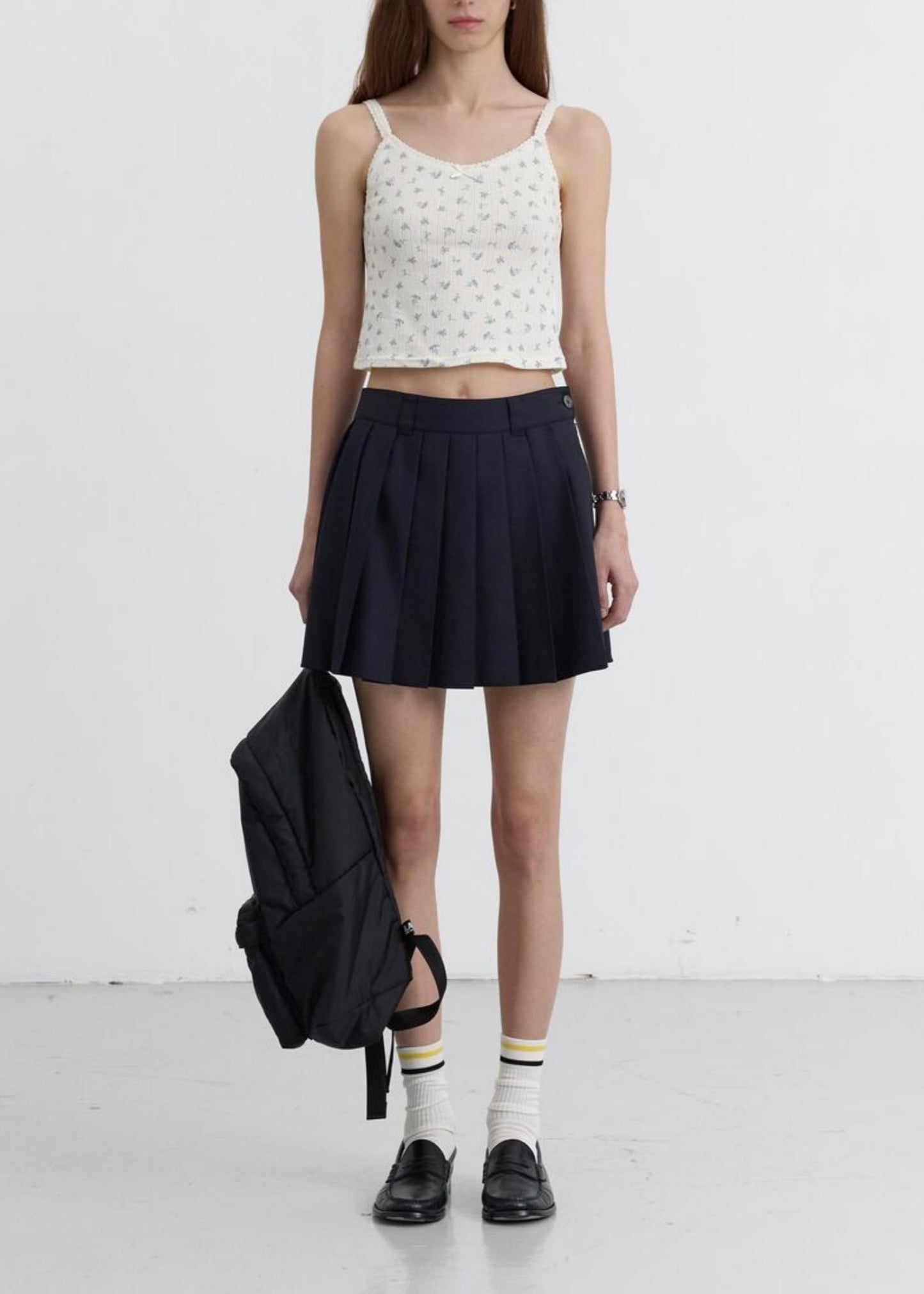 Pointelle Sleeveless Top