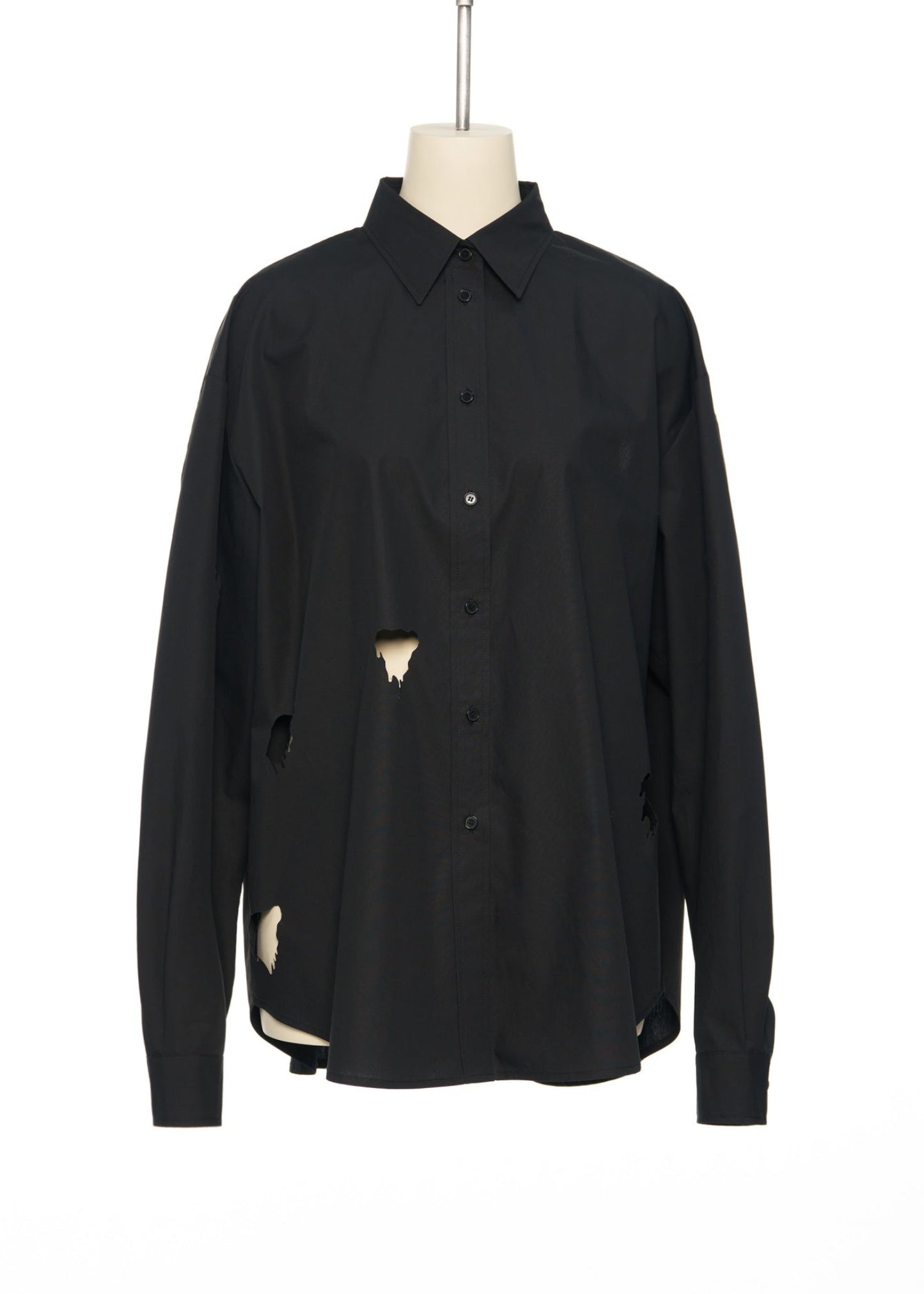 Push-skull Cut-out Detail Shirt
