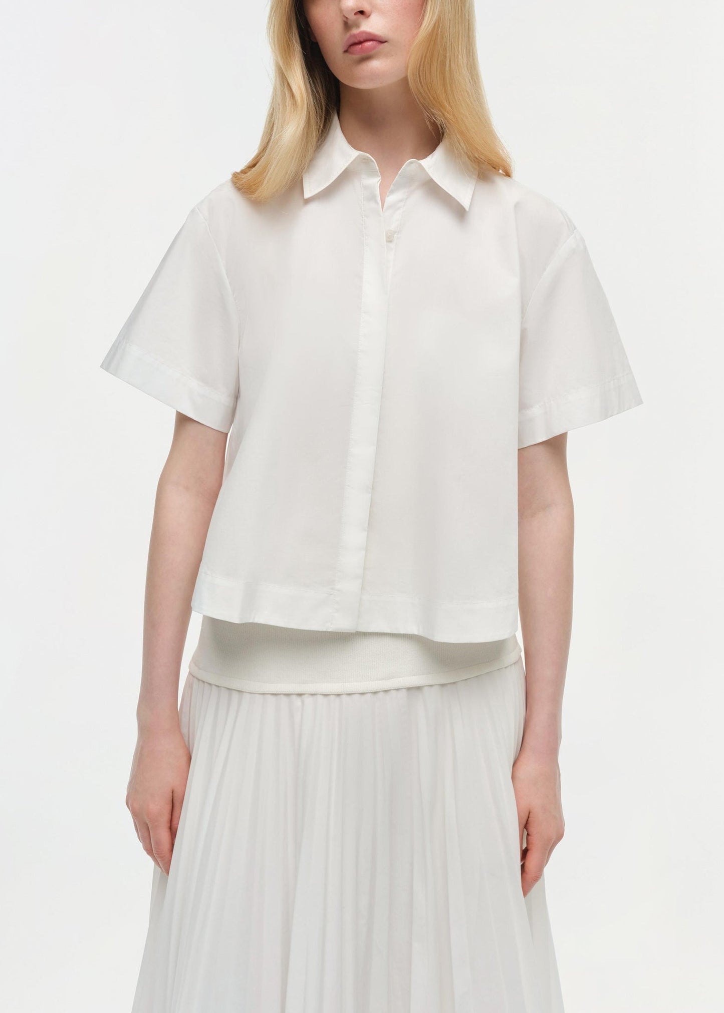 Bernie Pleated Shirt