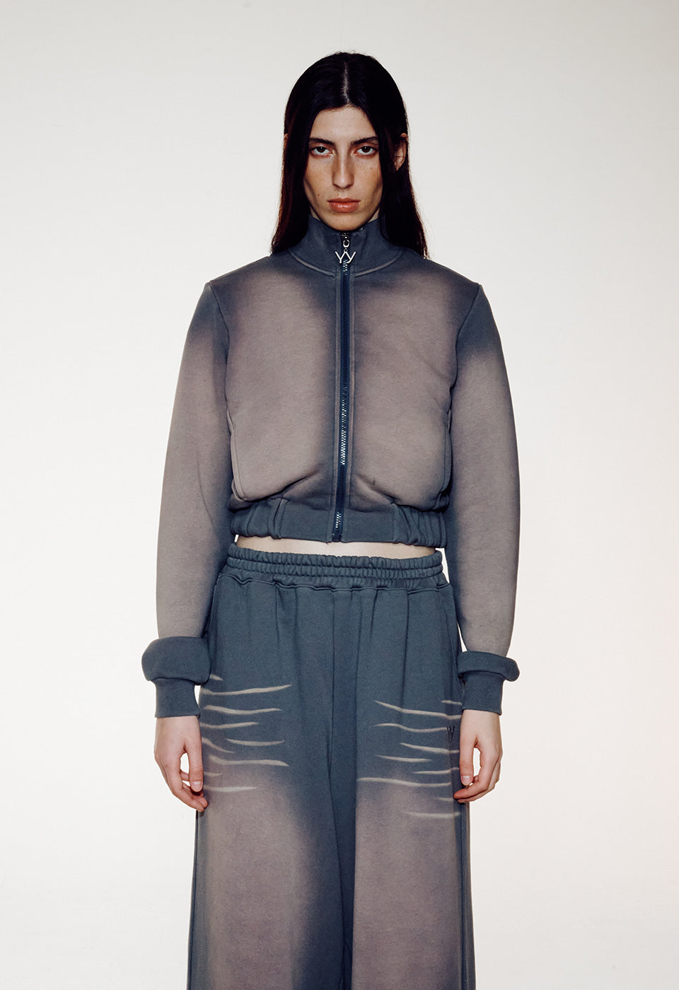 Washed Zipped Jacket