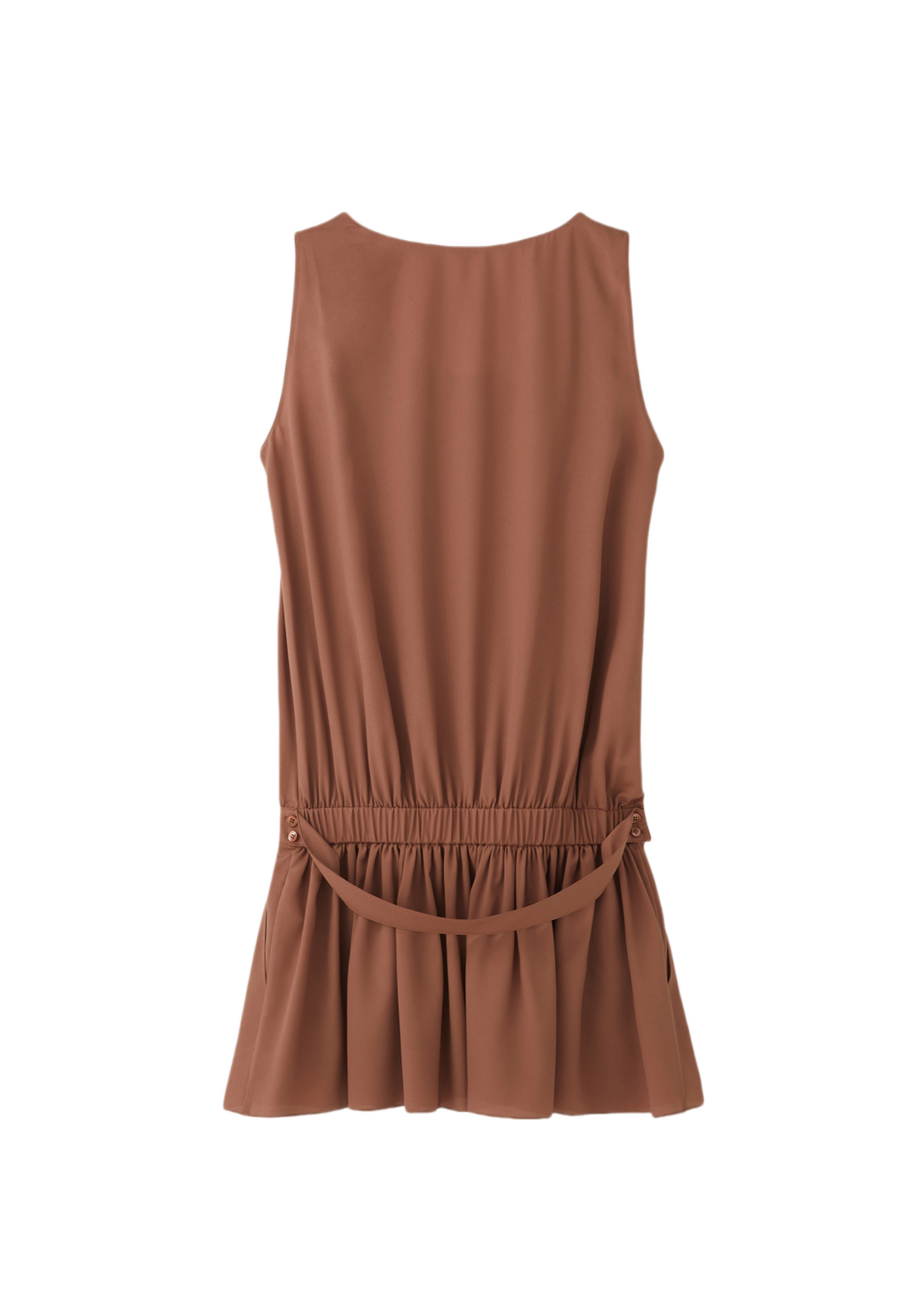 Gathered Detail Mini Dress