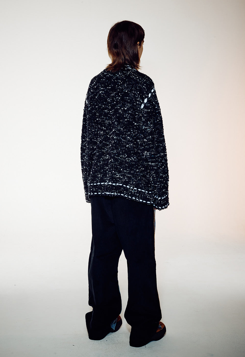 Tweed Stitch Cardigan