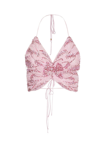 Butterfly Top With Hand Embroidery