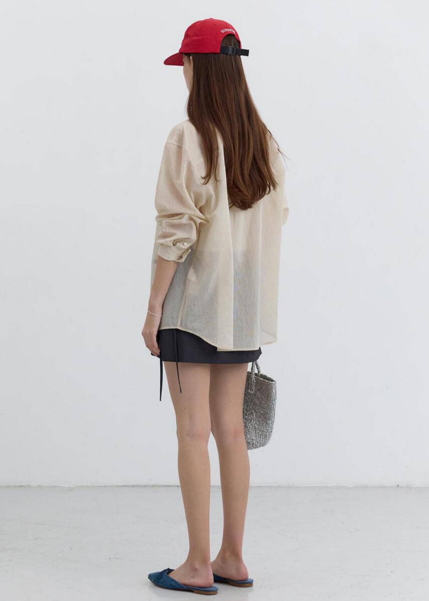 Unisex Oversized Sheer Shirt
