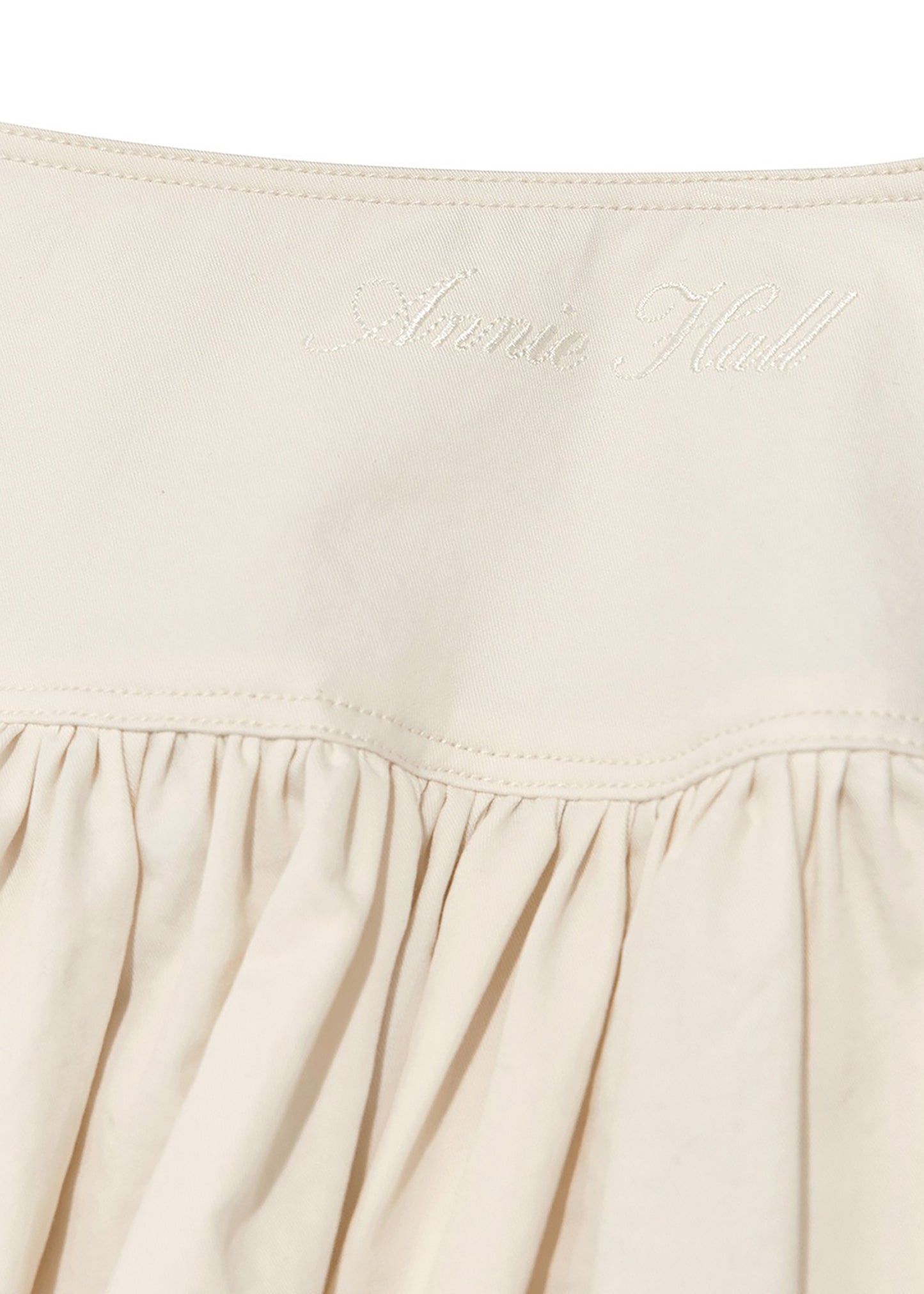 Pumpkin Pleated Skirt