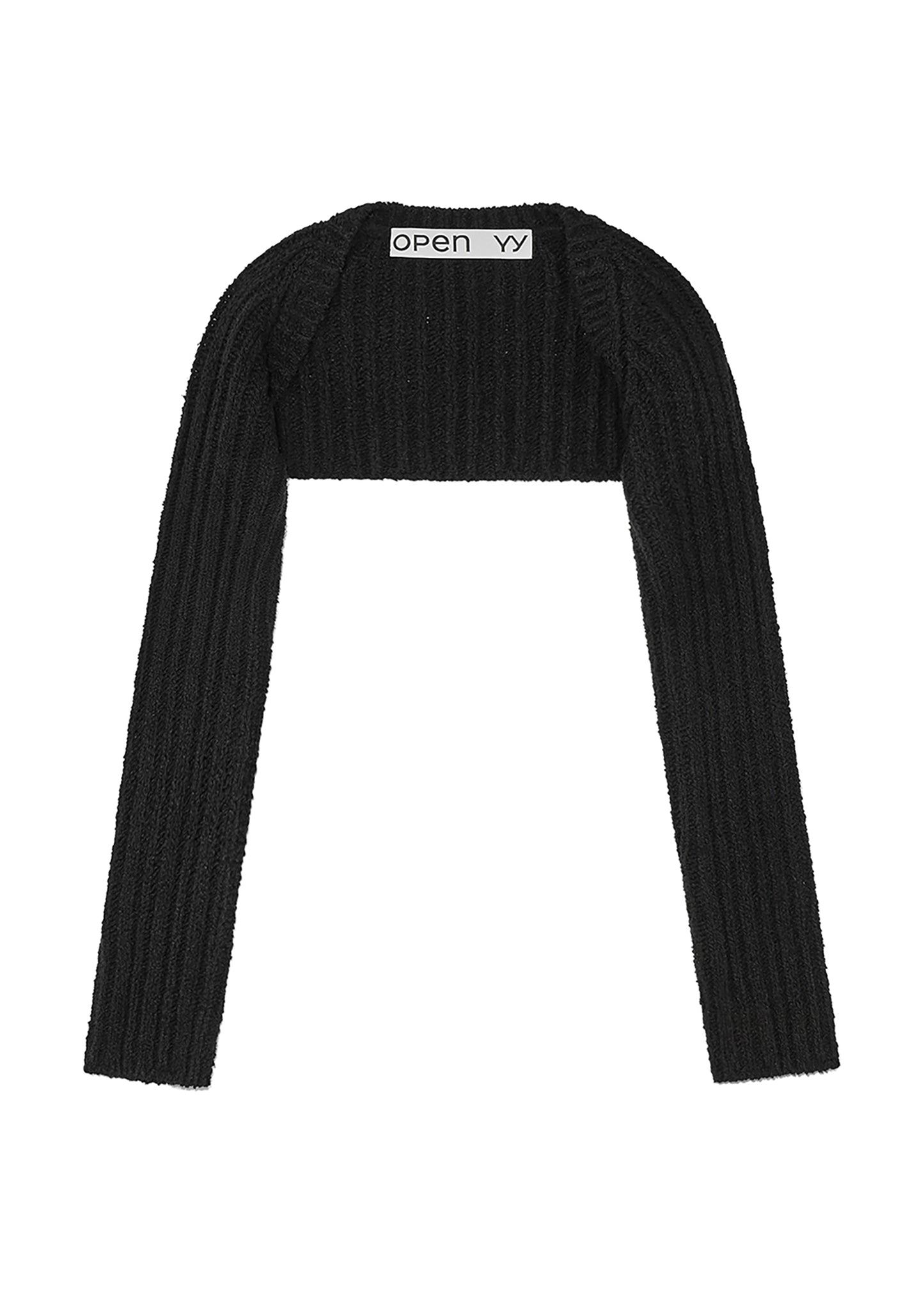Ribbed Bolero Cardigan