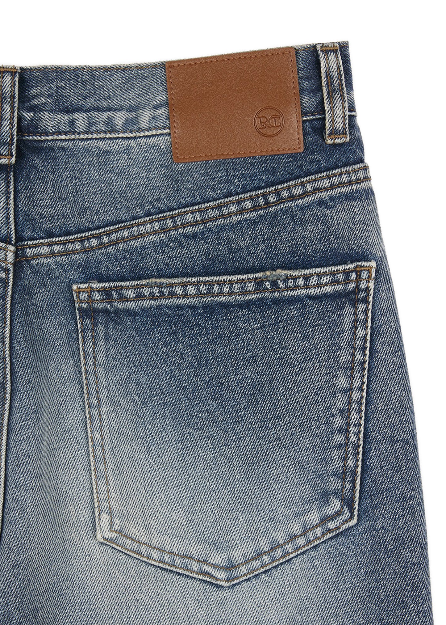 Destroyed Loose Fit Denim