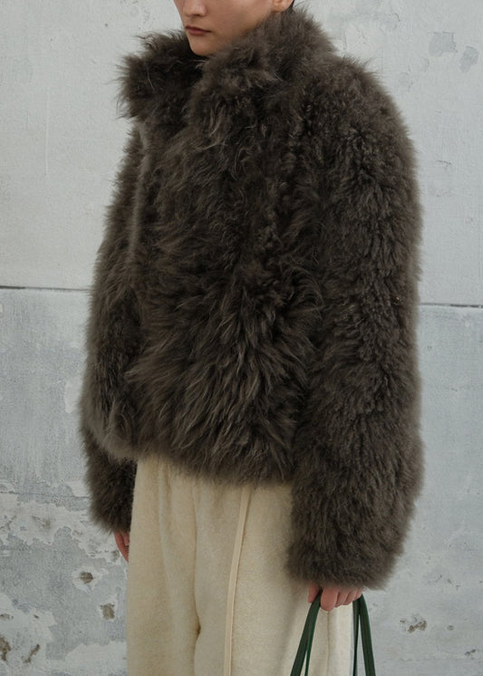 Curled Goat Jacket