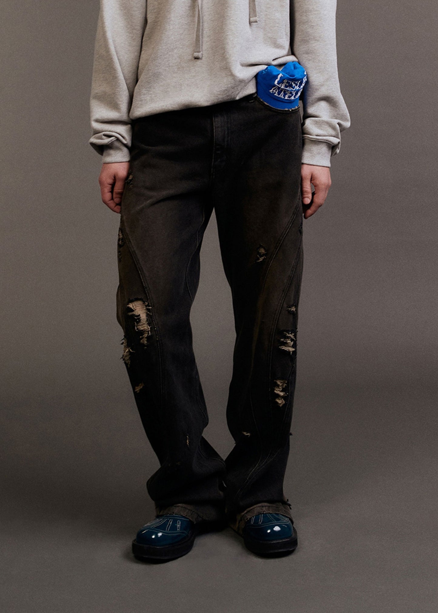 Damaged Denim Jeans