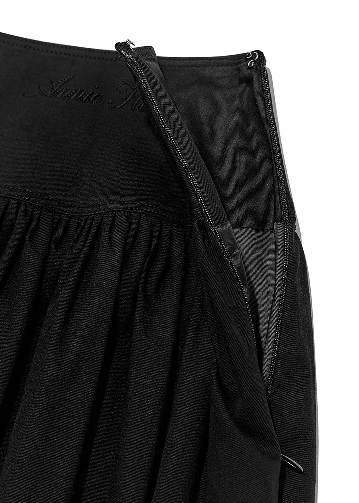 Pumpkin Pleated Skirt