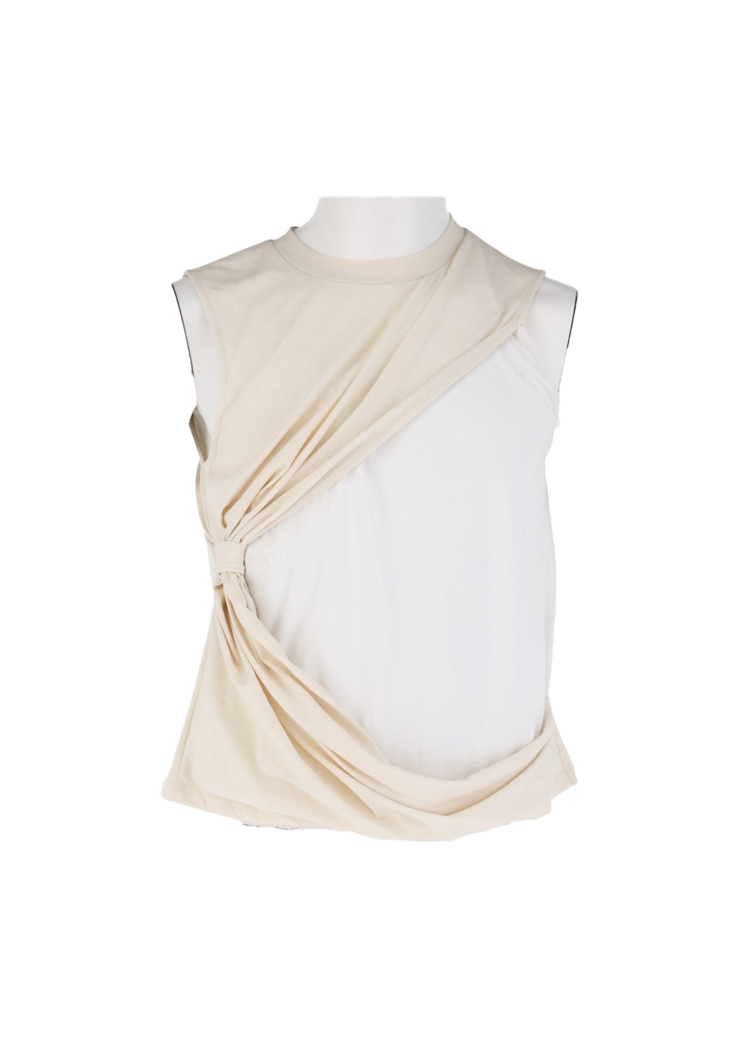 Side-grab Drape Tshirt
